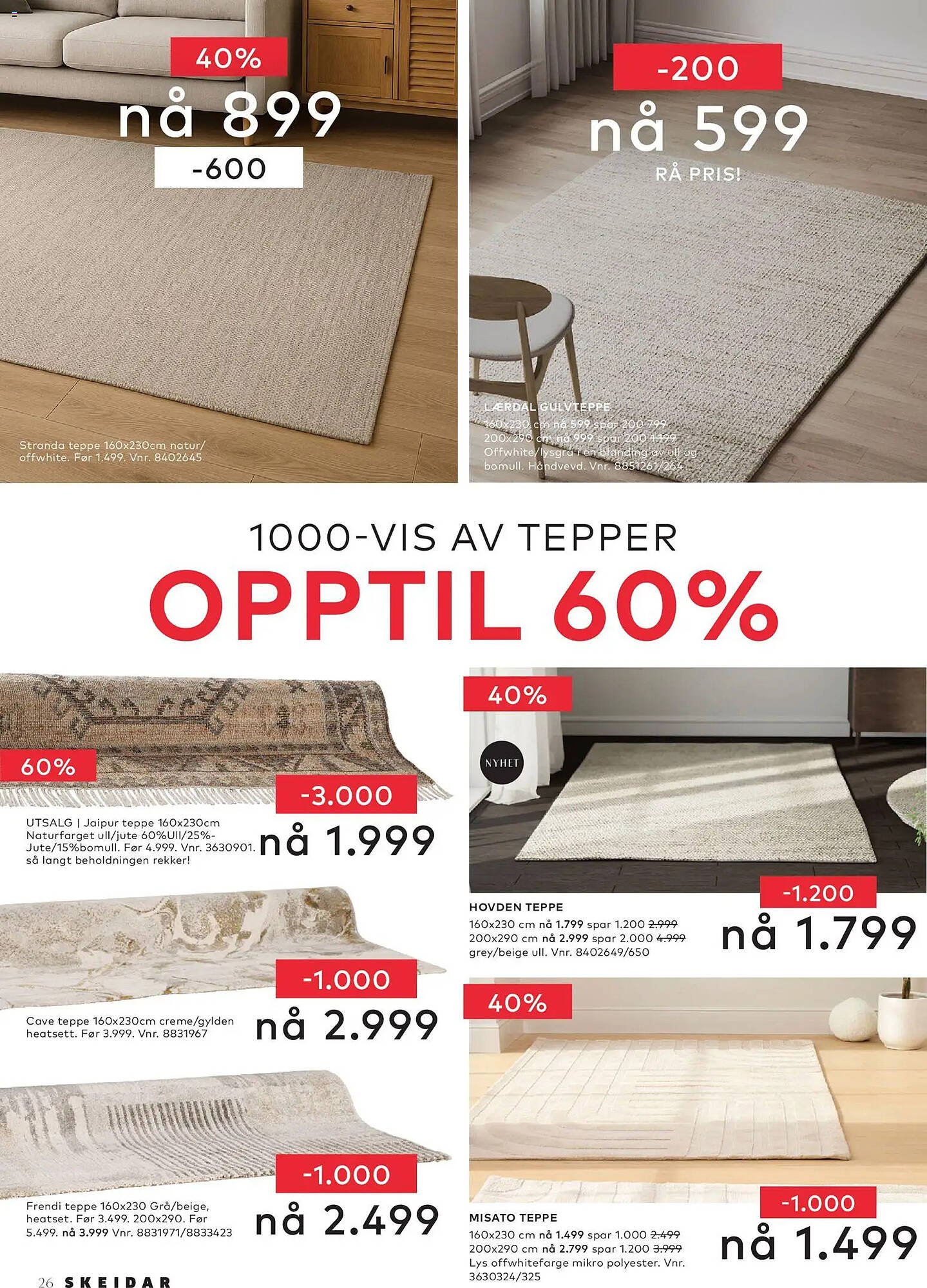 Skeidar kundeavis (2026-03-23 - 2026-03-30)