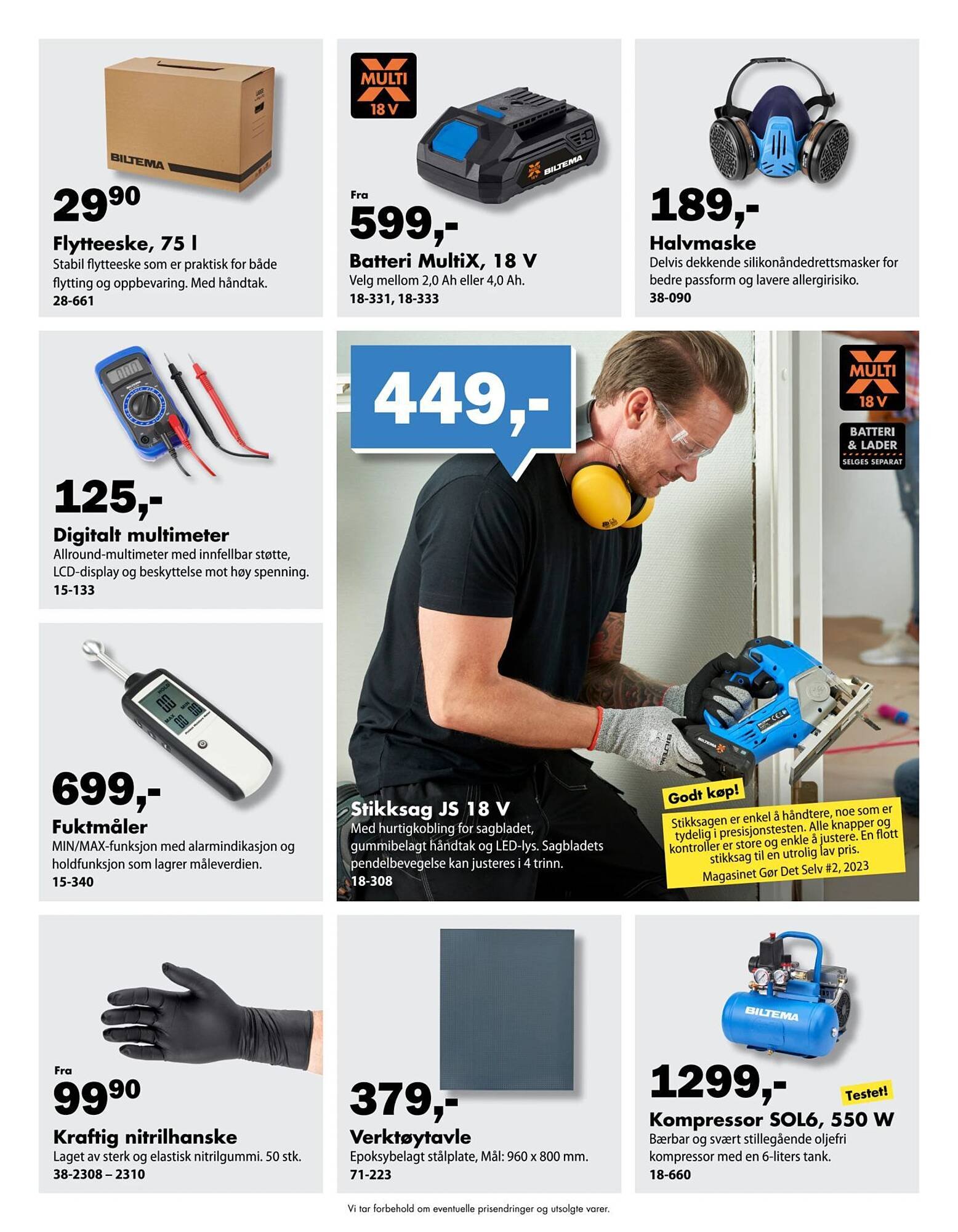 Biltema kundeavis (2026-02-02 - 2026-03-01)