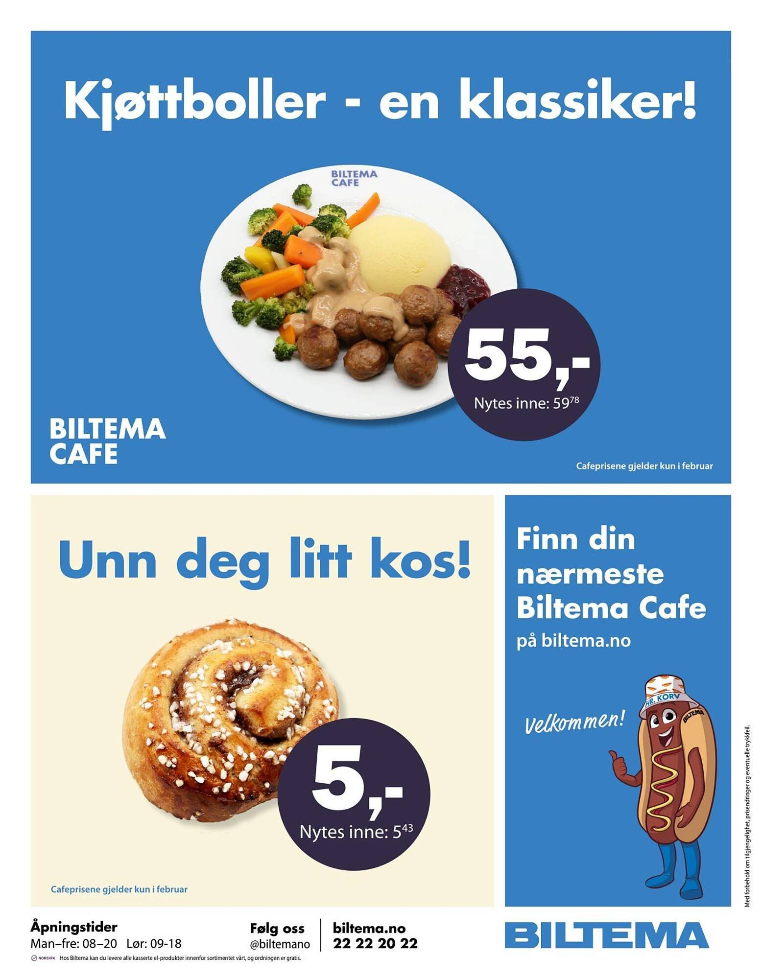 Biltema kundeavis (2026-02-02 - 2026-03-01)