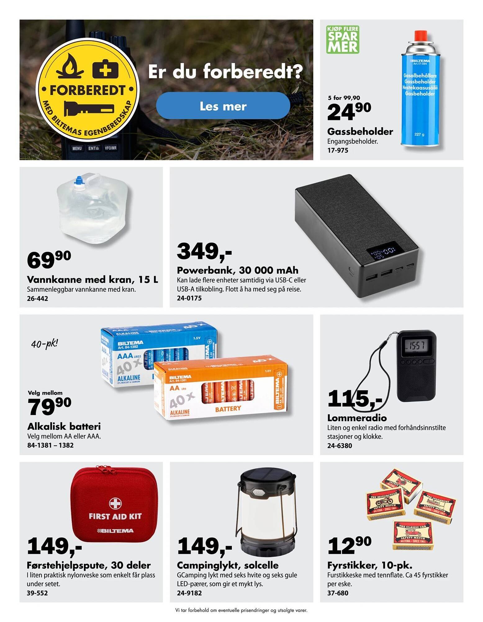 Biltema kundeavis (2026-02-02 - 2026-03-01)