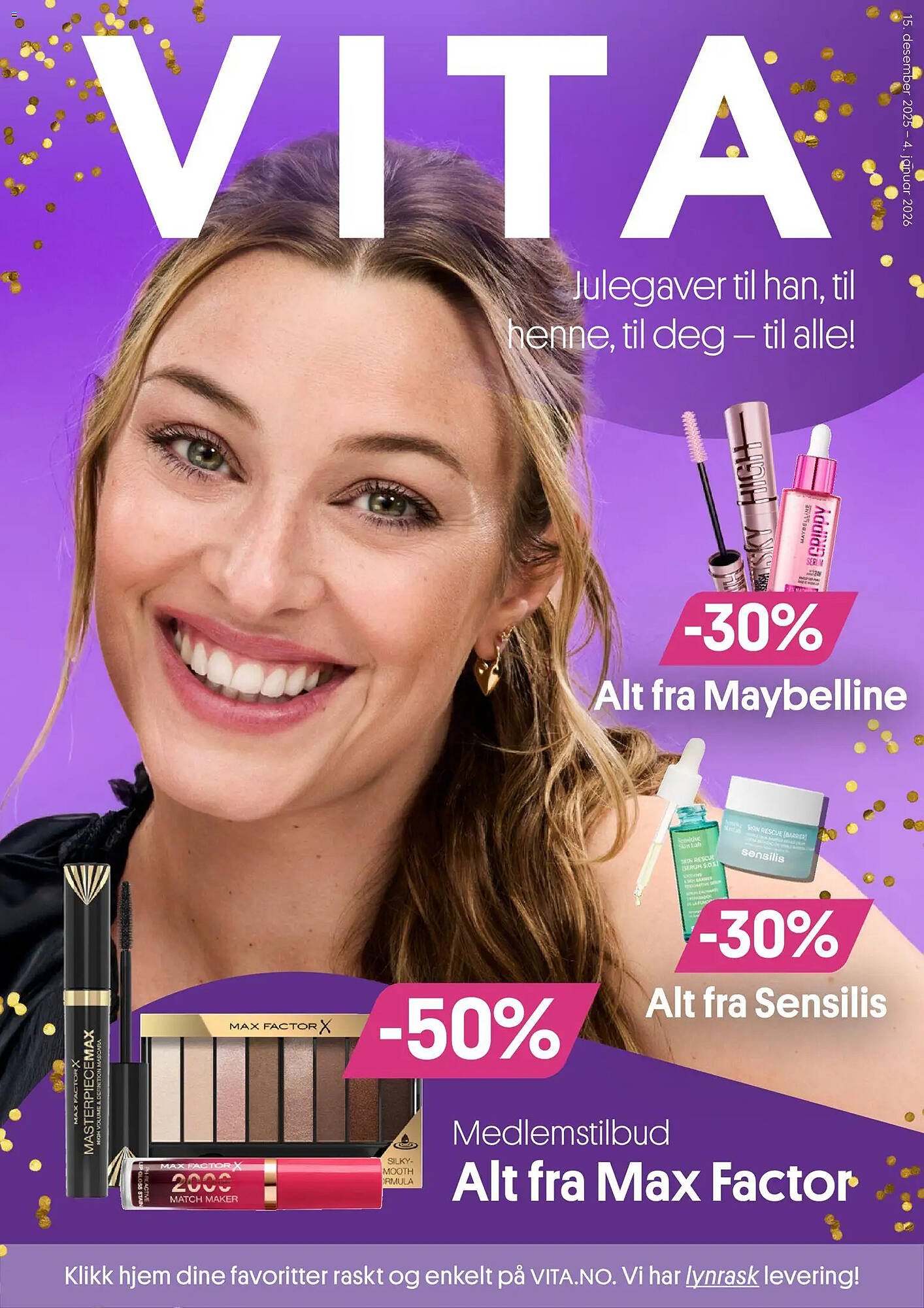 VITA kundeavis (2025-12-15 - 2026-01-04)