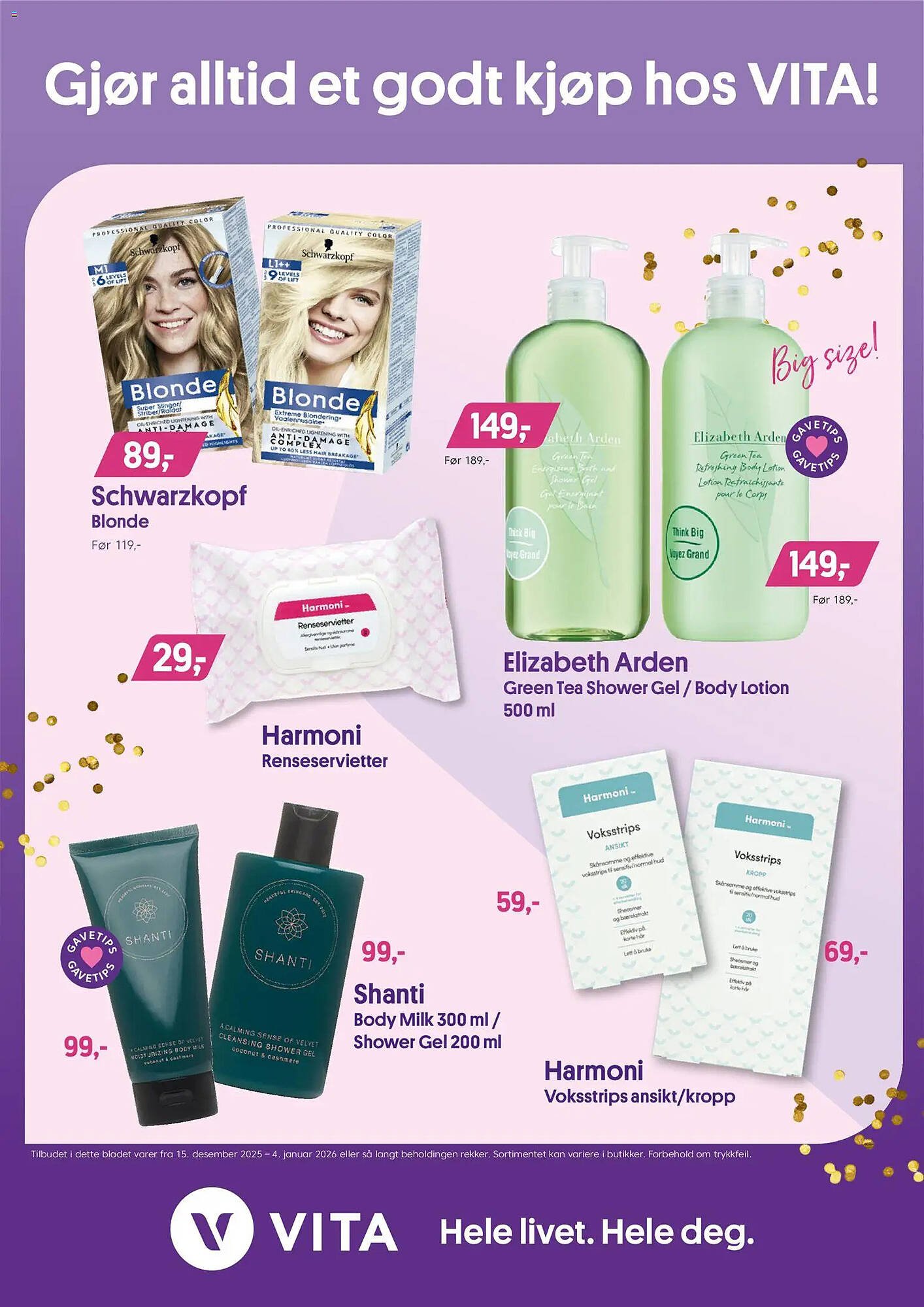VITA kundeavis (2025-12-15 - 2026-01-04)