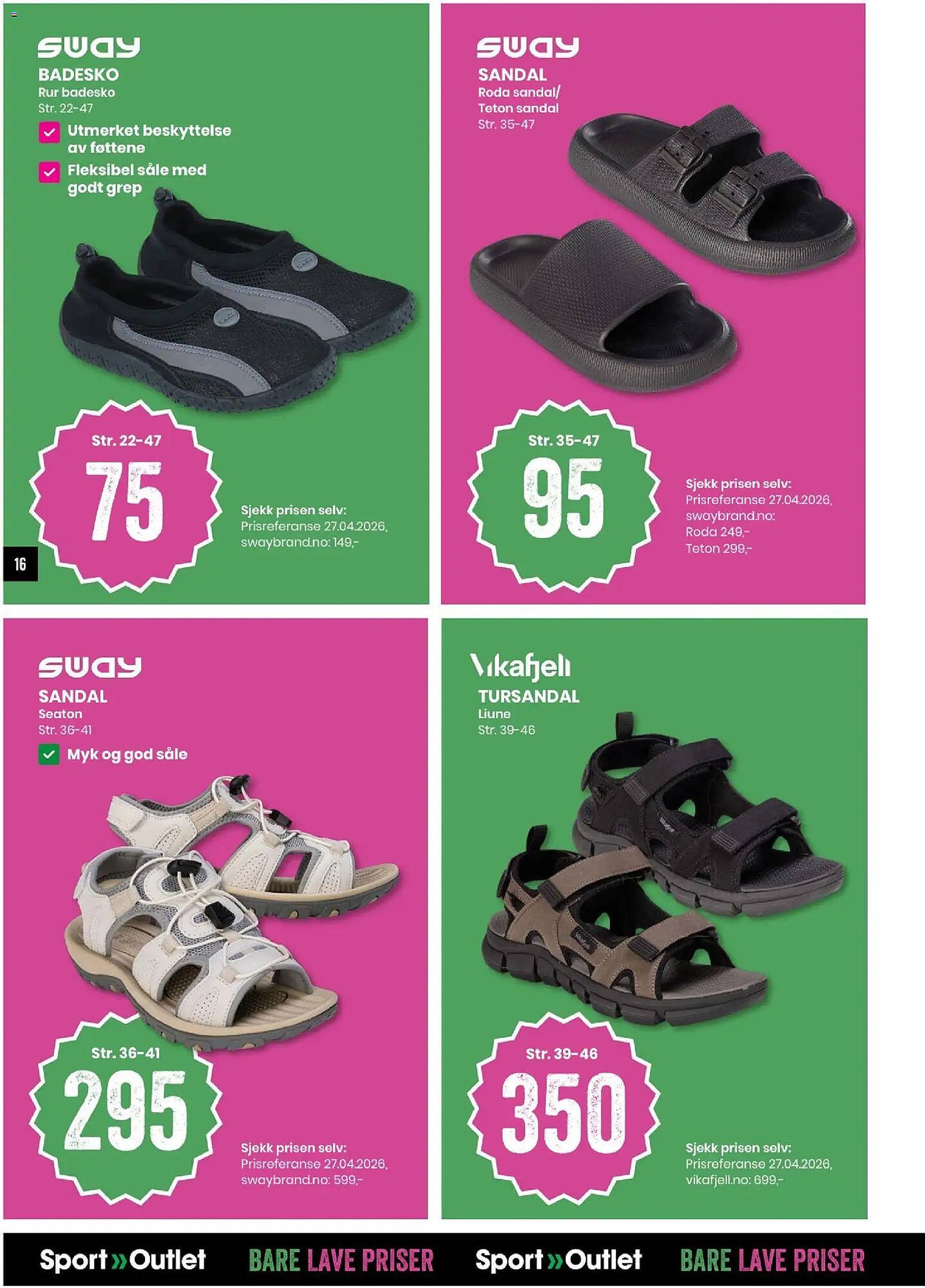 Sport Outlet kundeavis (2026-05-12 - 2026-05-17)