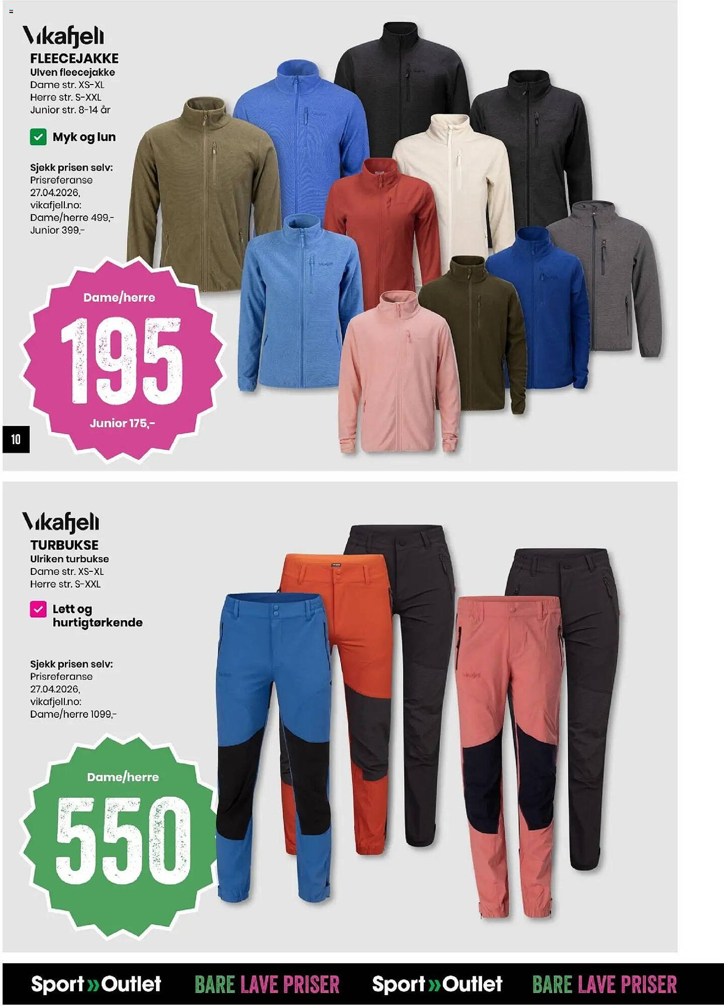 Sport Outlet kundeavis (2026-05-12 - 2026-05-17)