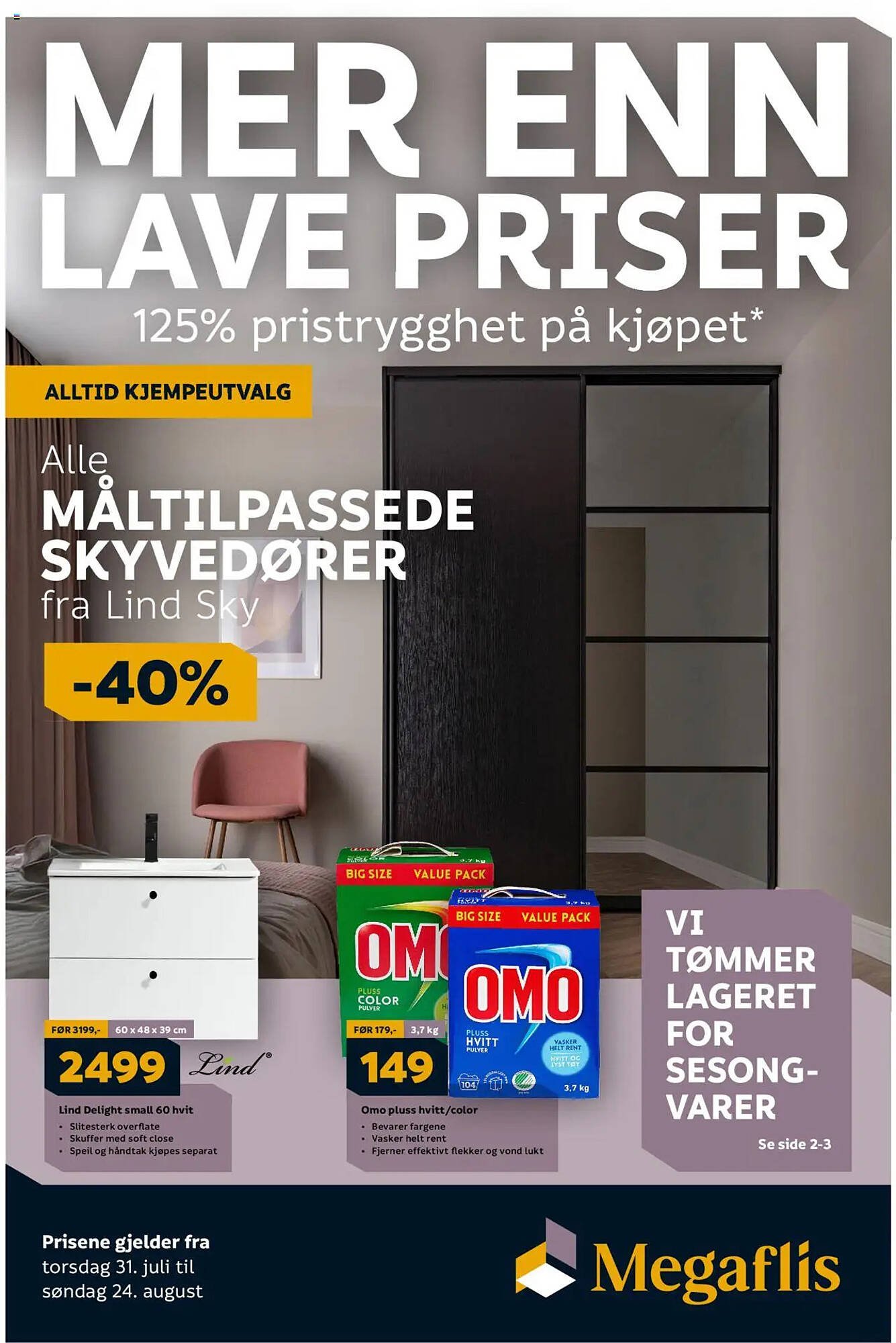 Megaflis Kundeavis (2025-07-31 - 2025-08-24)