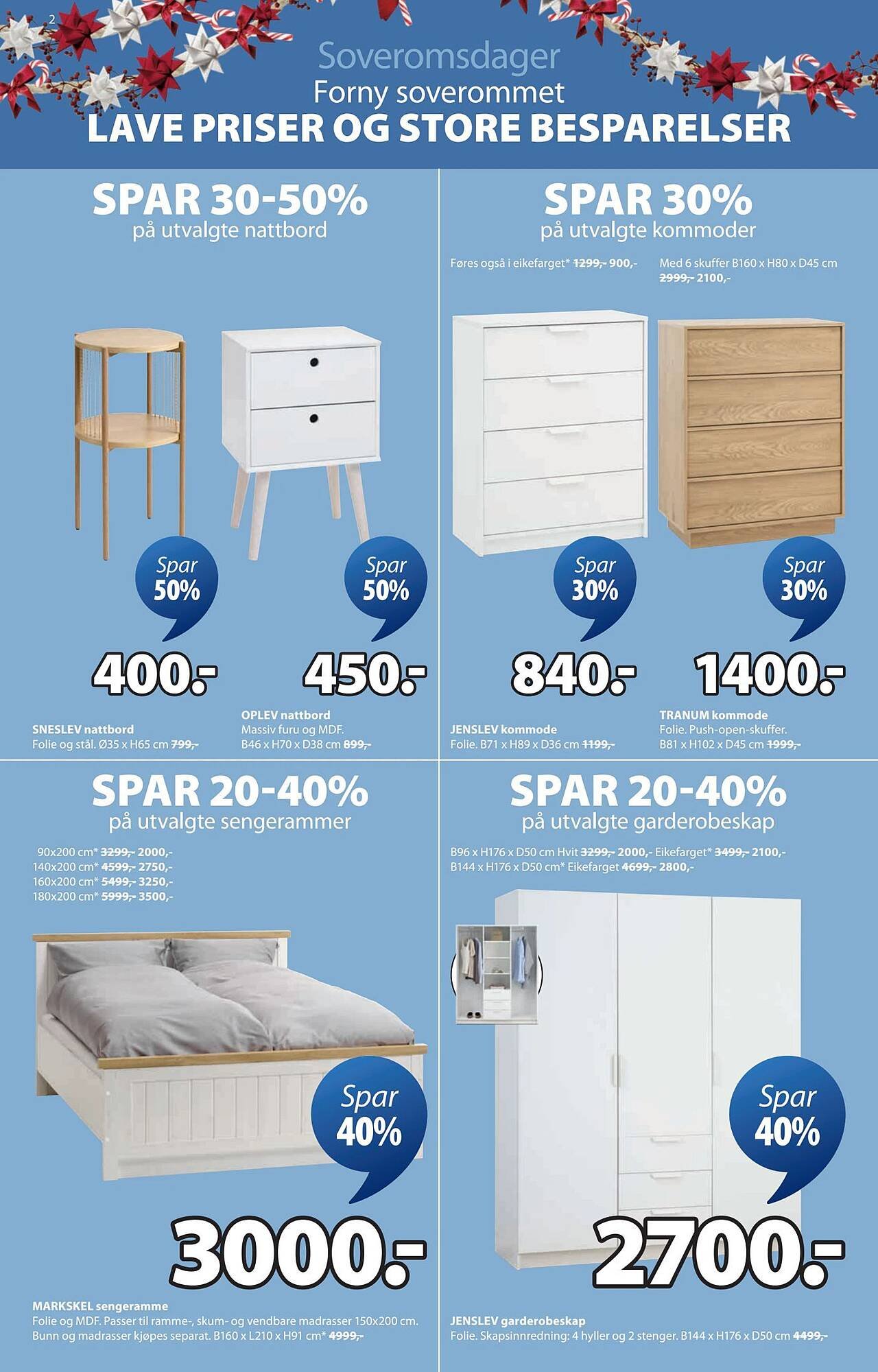 JYSK kundeavis (2025-12-01 - 2025-12-14)