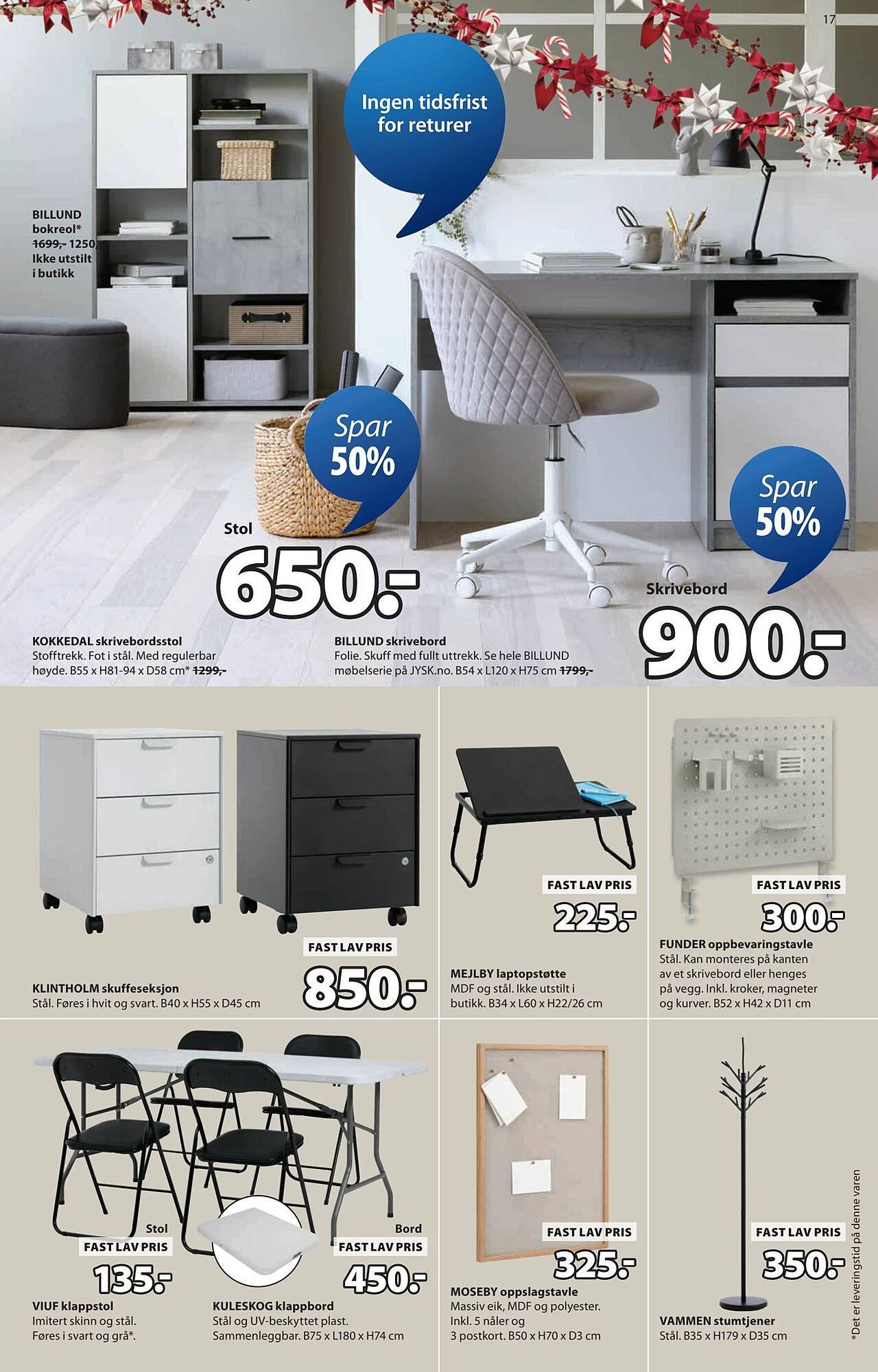 JYSK kundeavis (2025-12-01 - 2025-12-14)