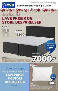 JYSK kundeavis (2025-12-01 - 2025-12-14)