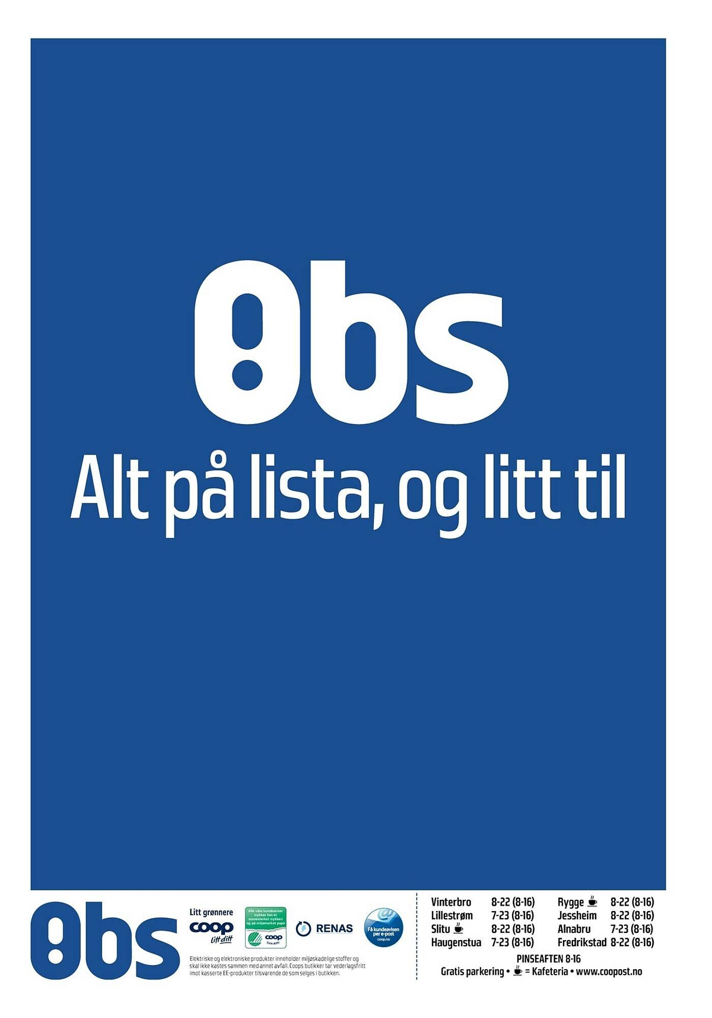 Coop Obs kundeavis (2026-05-17 - 2026-05-23)