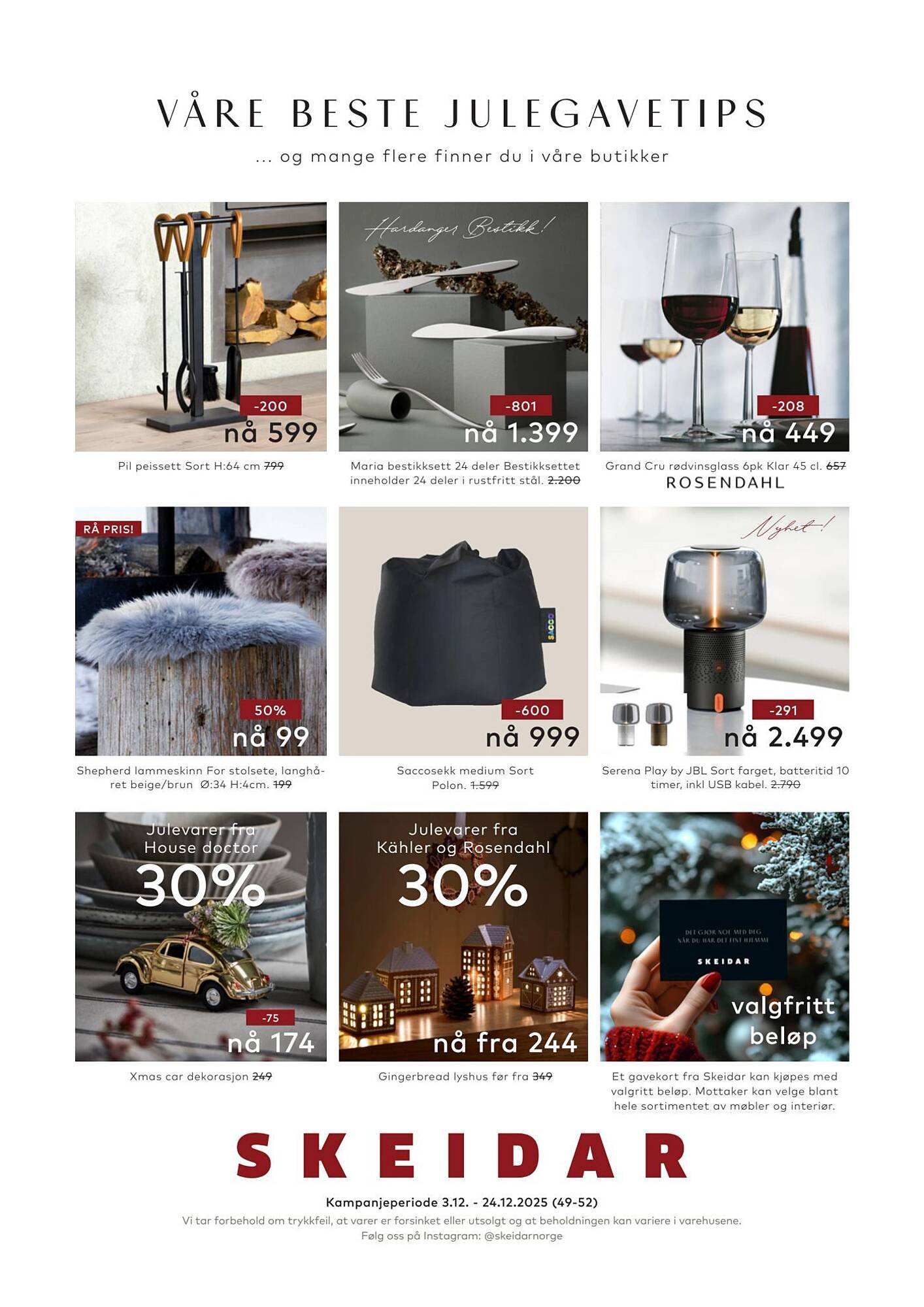 Skeidar kundeavis (2025-12-19 - 2025-12-22)