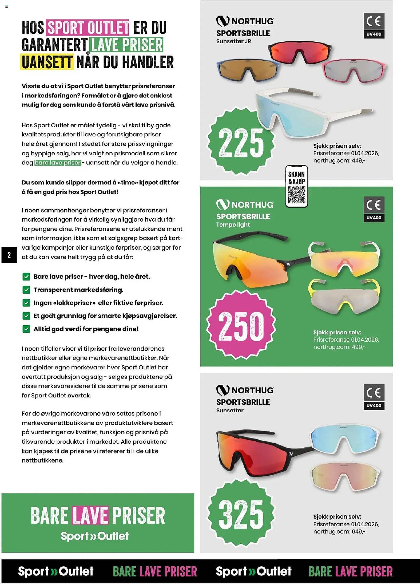 Sport Outlet kundeavis (2026-04-21 - 2026-04-26)