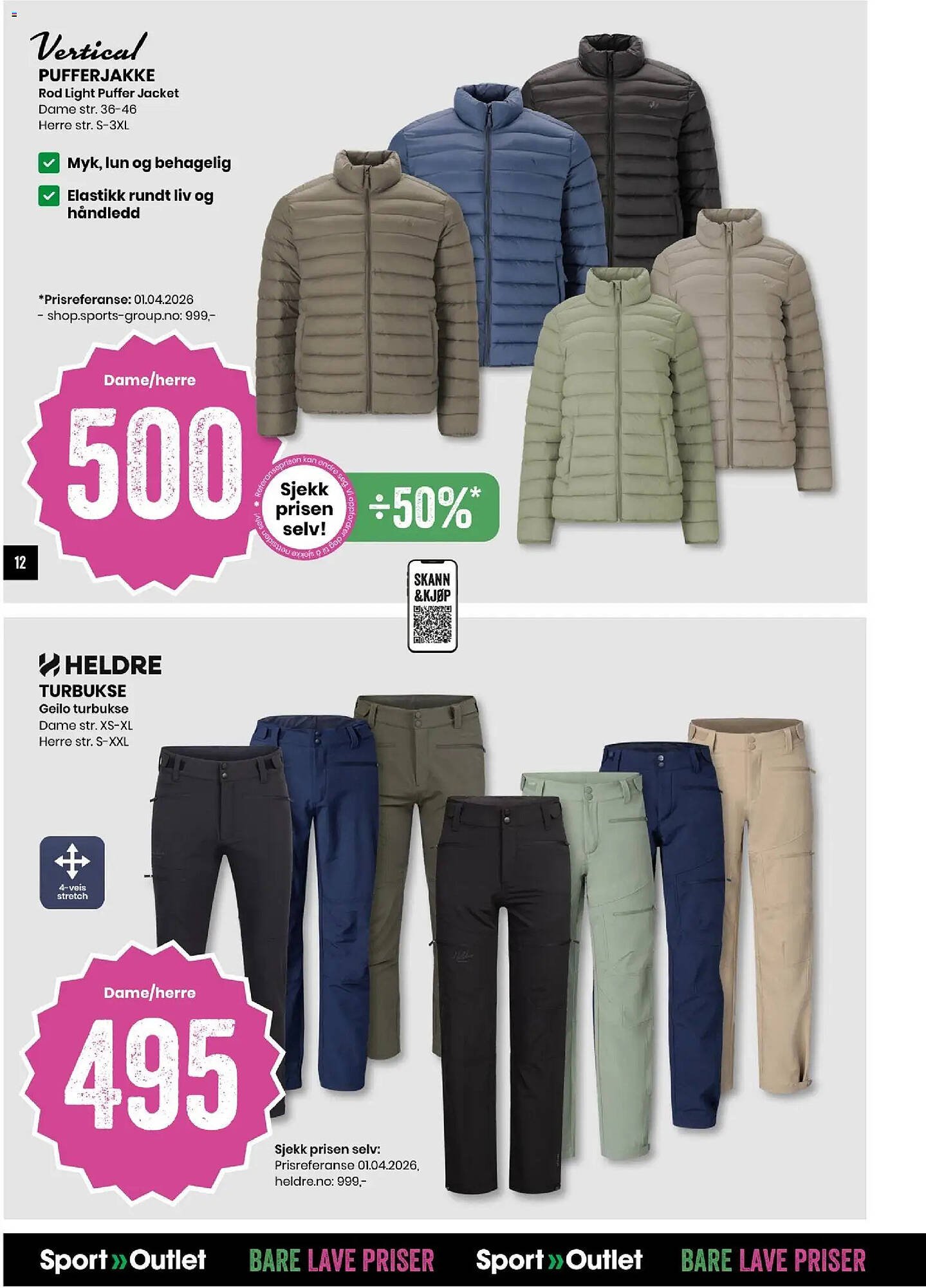 Sport Outlet kundeavis (2026-04-21 - 2026-04-26)