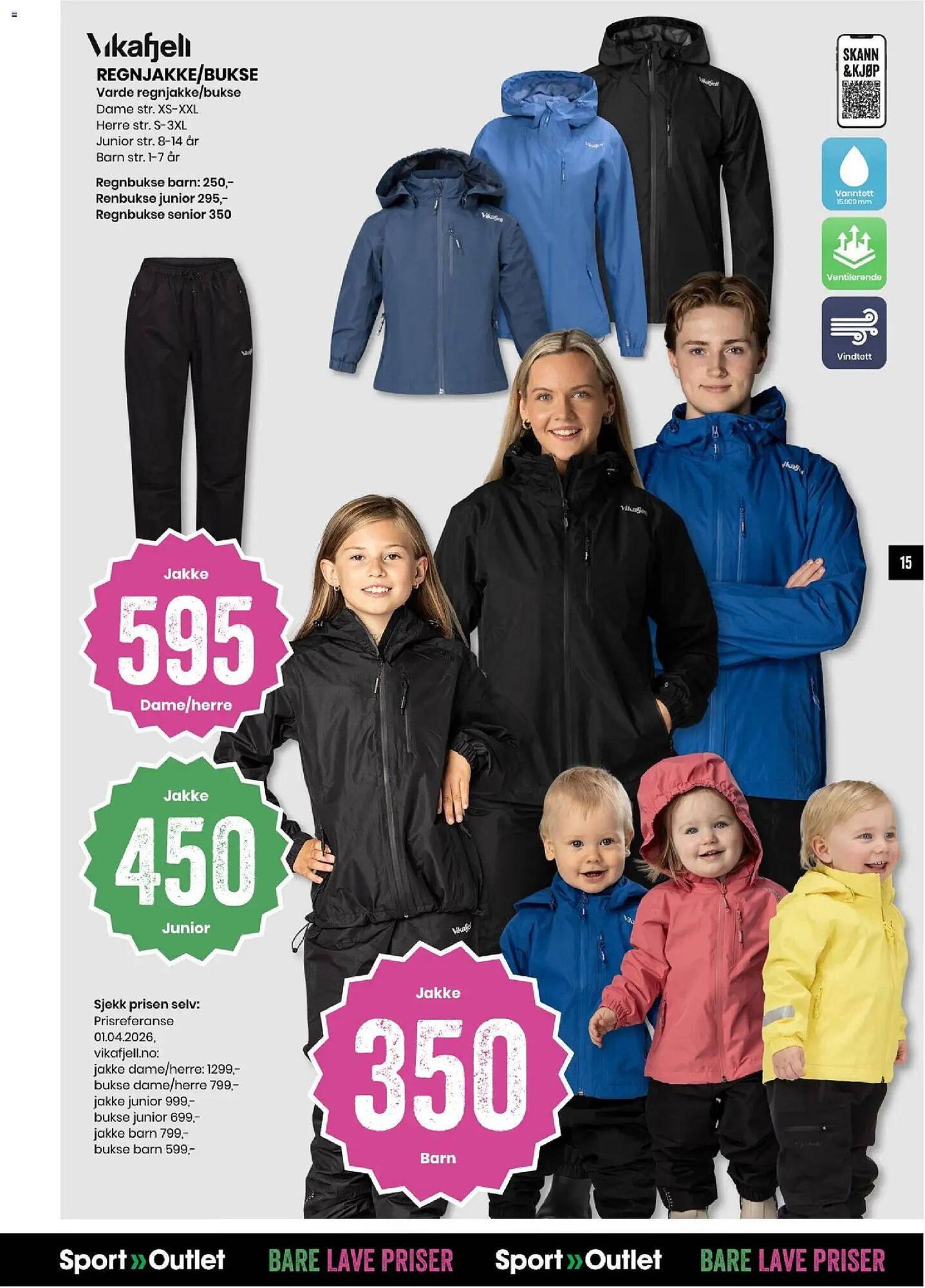 Sport Outlet kundeavis (2026-04-21 - 2026-04-26)