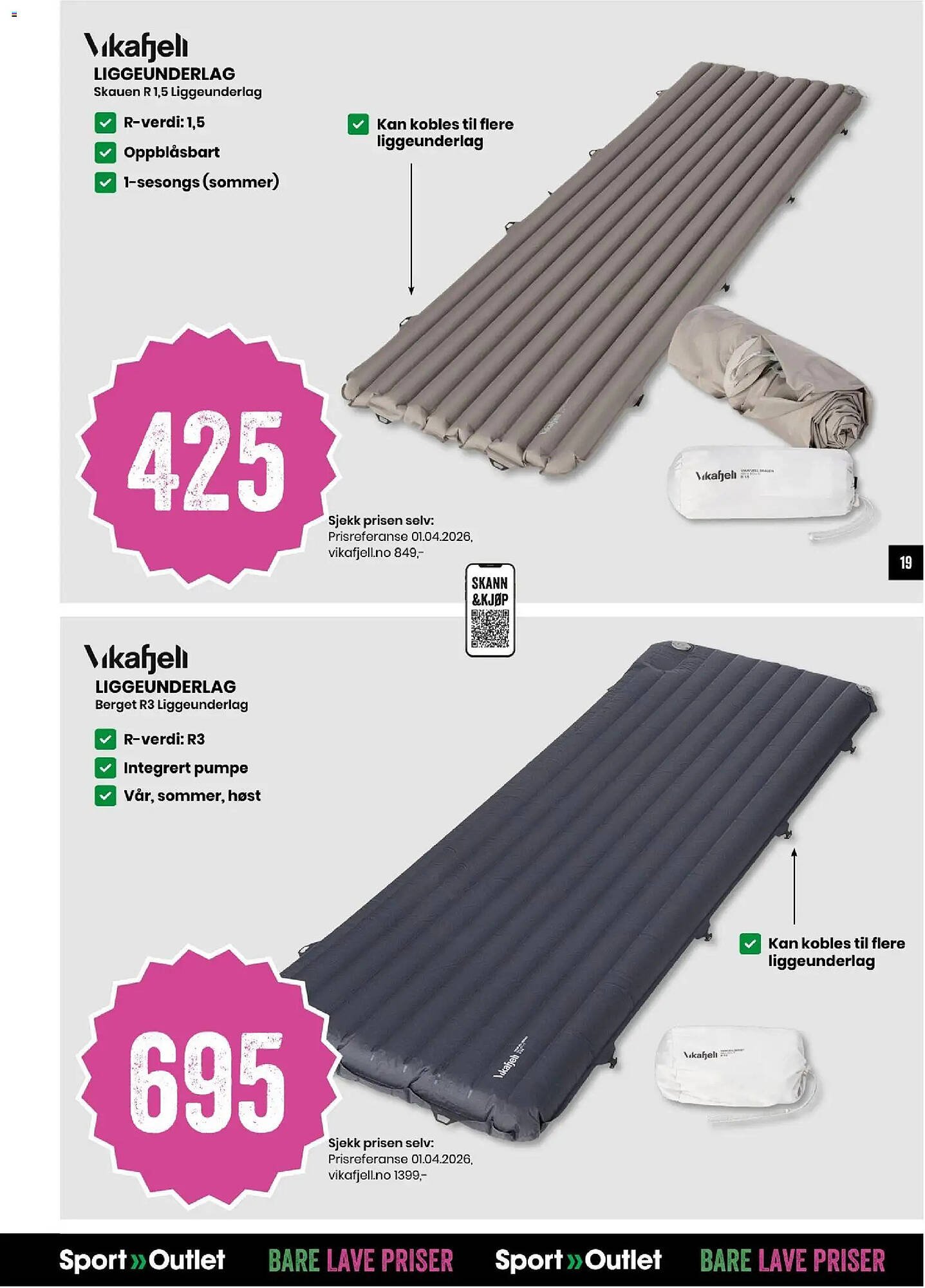 Sport Outlet kundeavis (2026-04-21 - 2026-04-26)