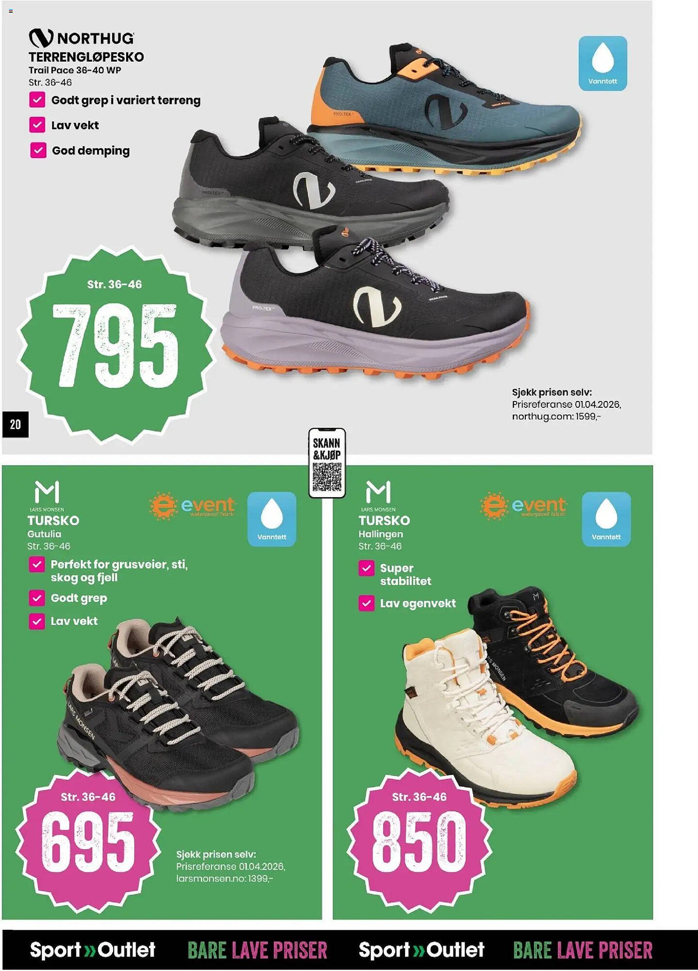 Sport Outlet kundeavis (2026-04-21 - 2026-04-26)