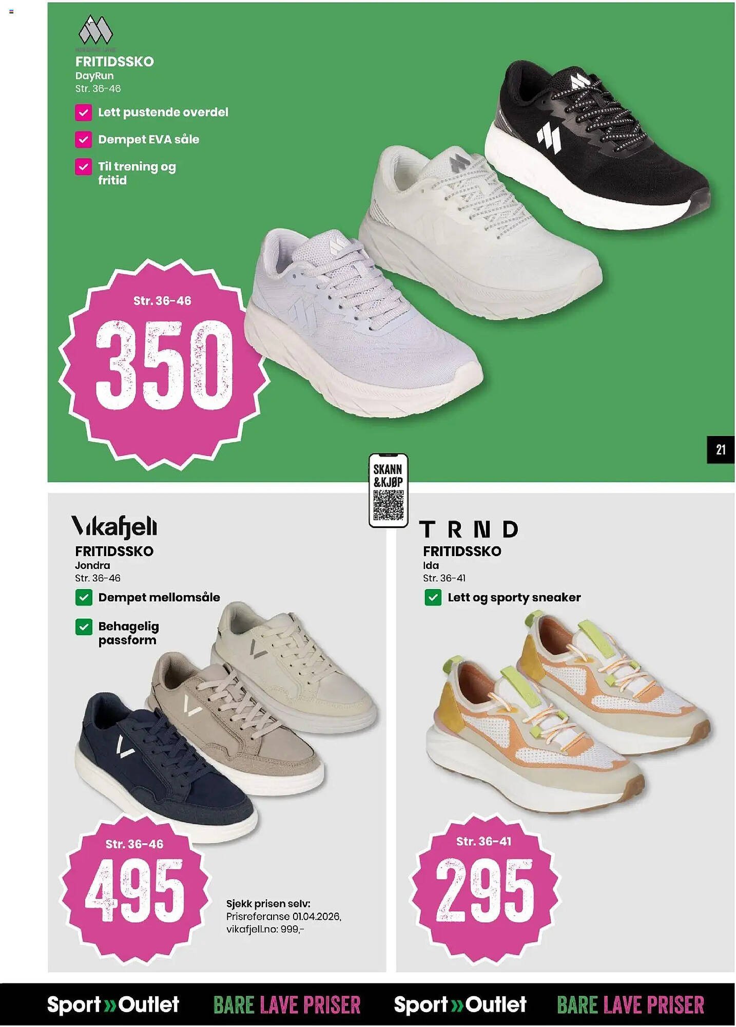 Sport Outlet kundeavis (2026-04-21 - 2026-04-26)