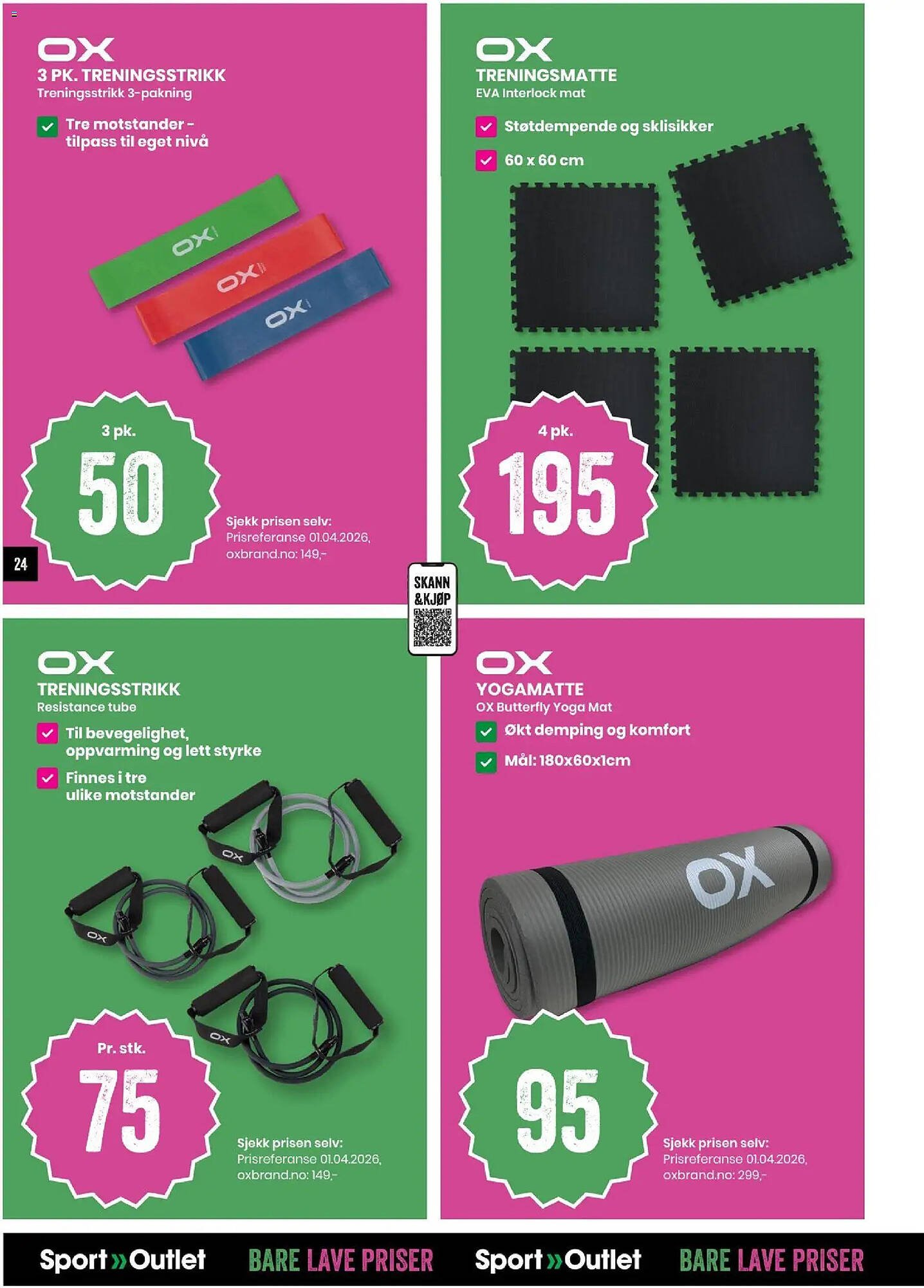 Sport Outlet kundeavis (2026-04-21 - 2026-04-26)