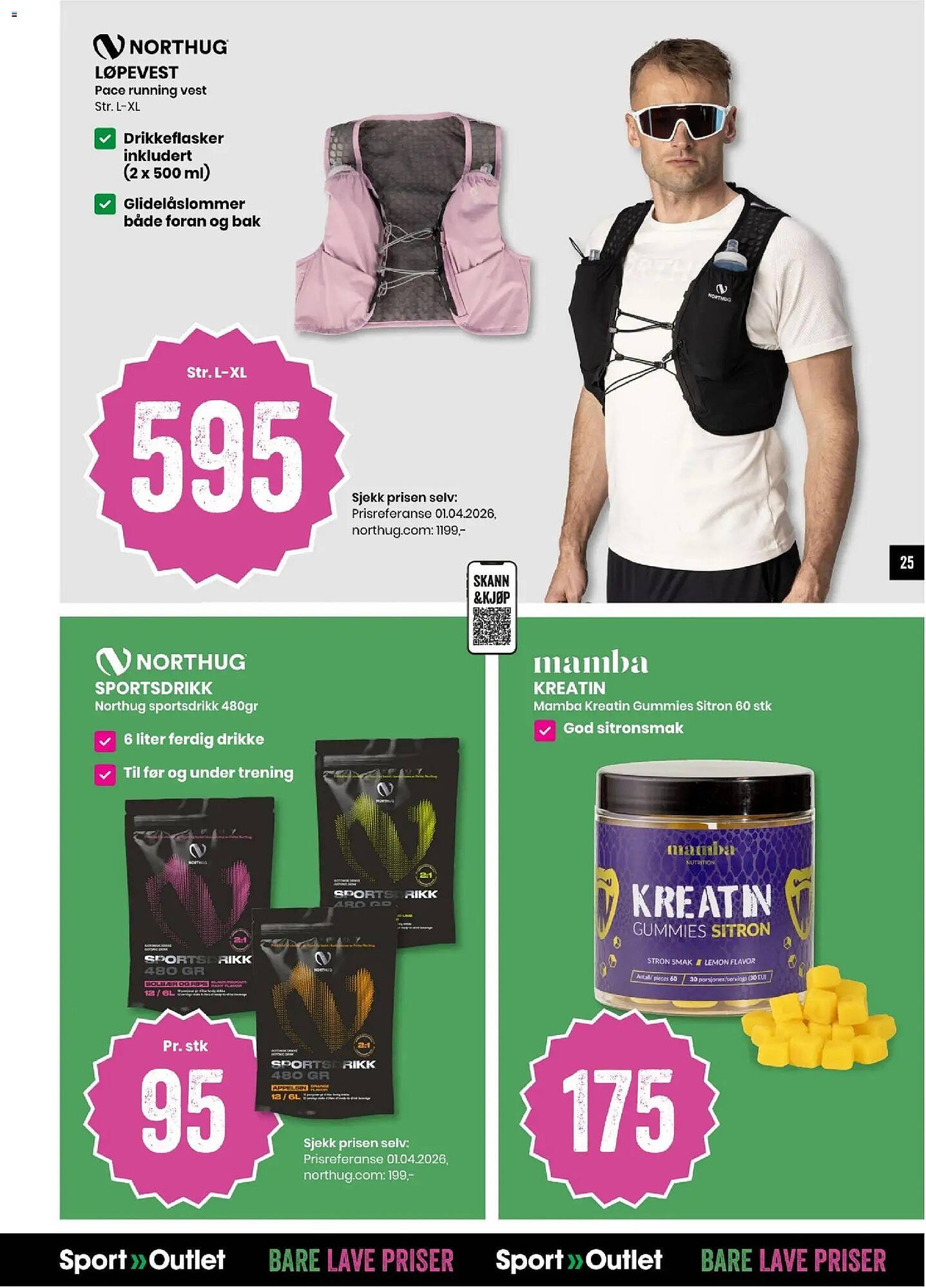 Sport Outlet kundeavis (2026-04-21 - 2026-04-26)