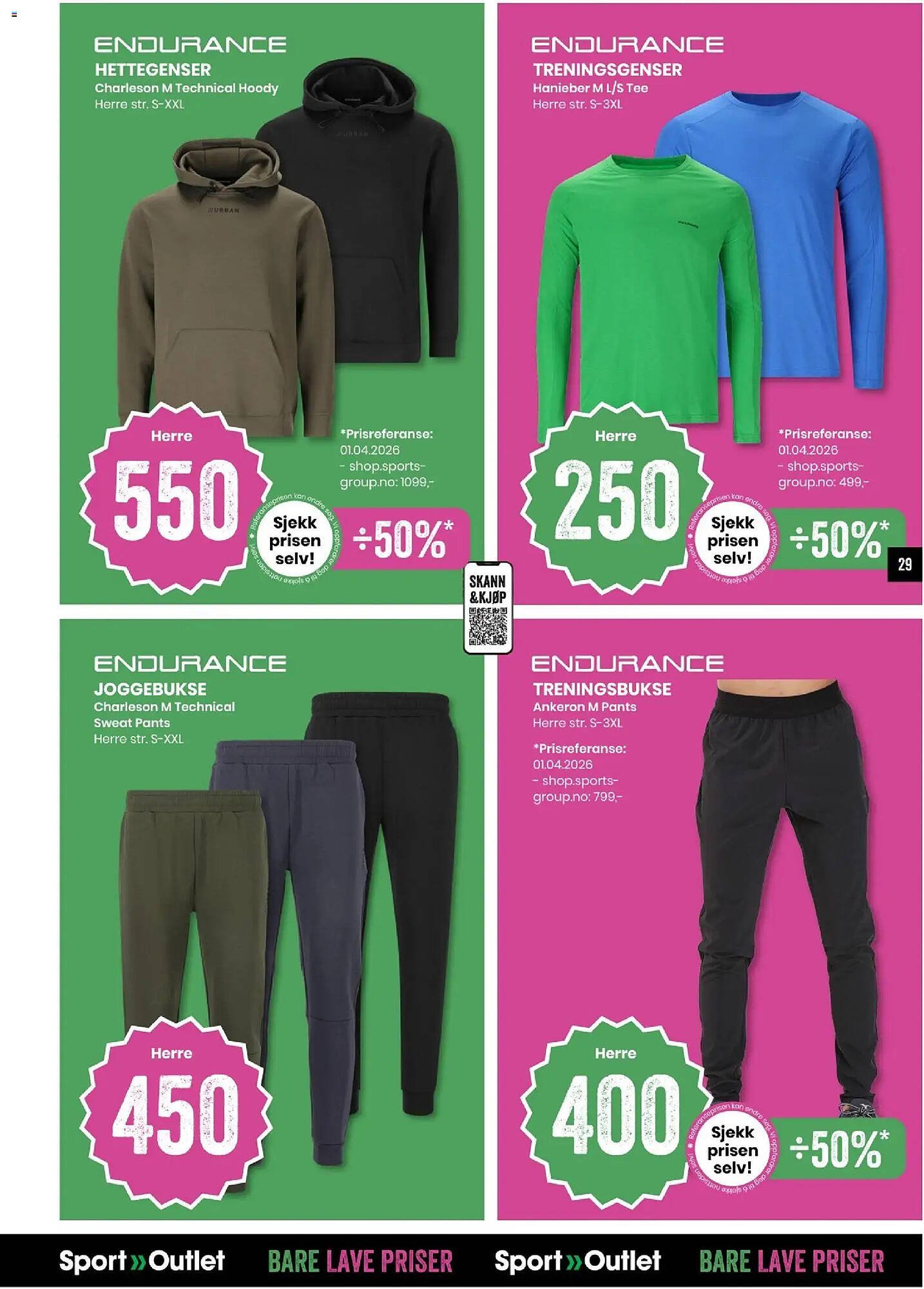 Sport Outlet kundeavis (2026-04-21 - 2026-04-26)