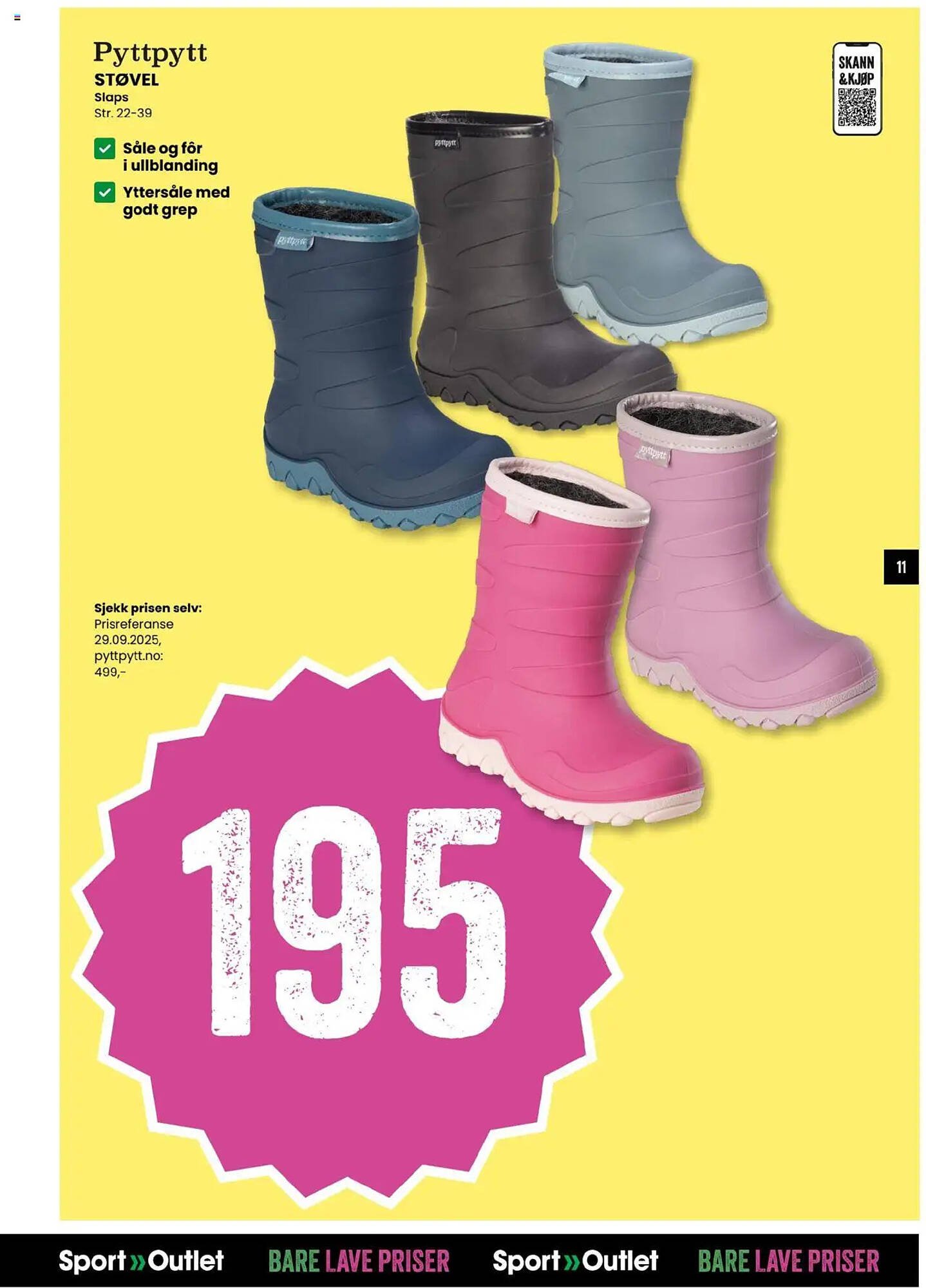Sport Outlet kundeavis (2025-10-14 - 2025-10-19)
