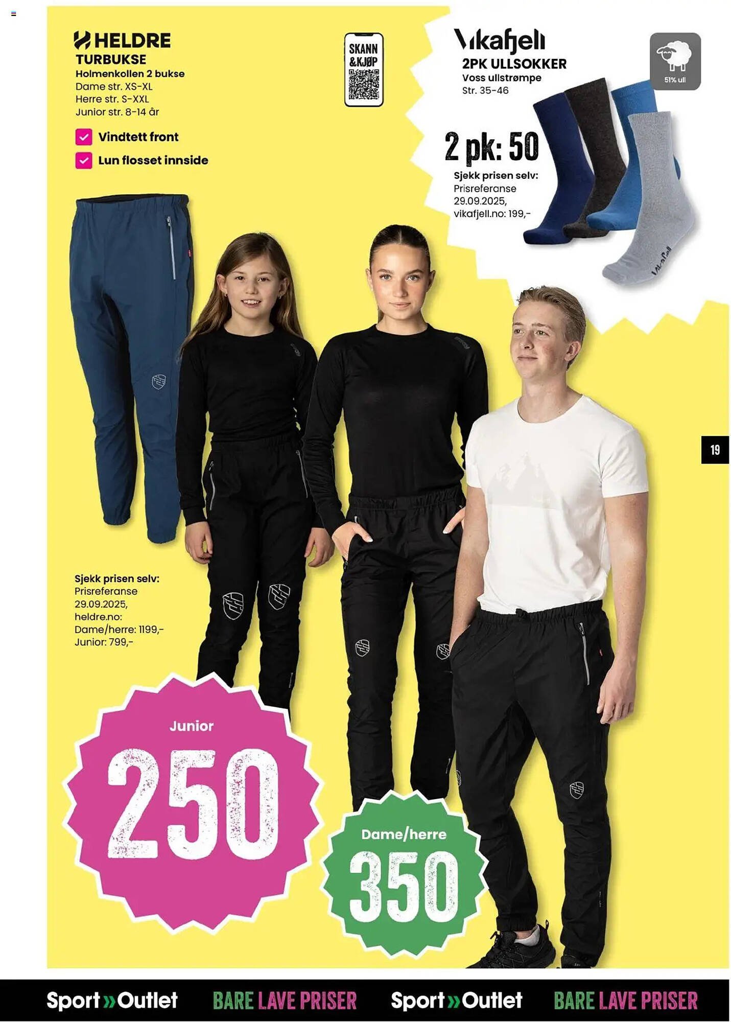 Sport Outlet kundeavis (2025-10-14 - 2025-10-19)