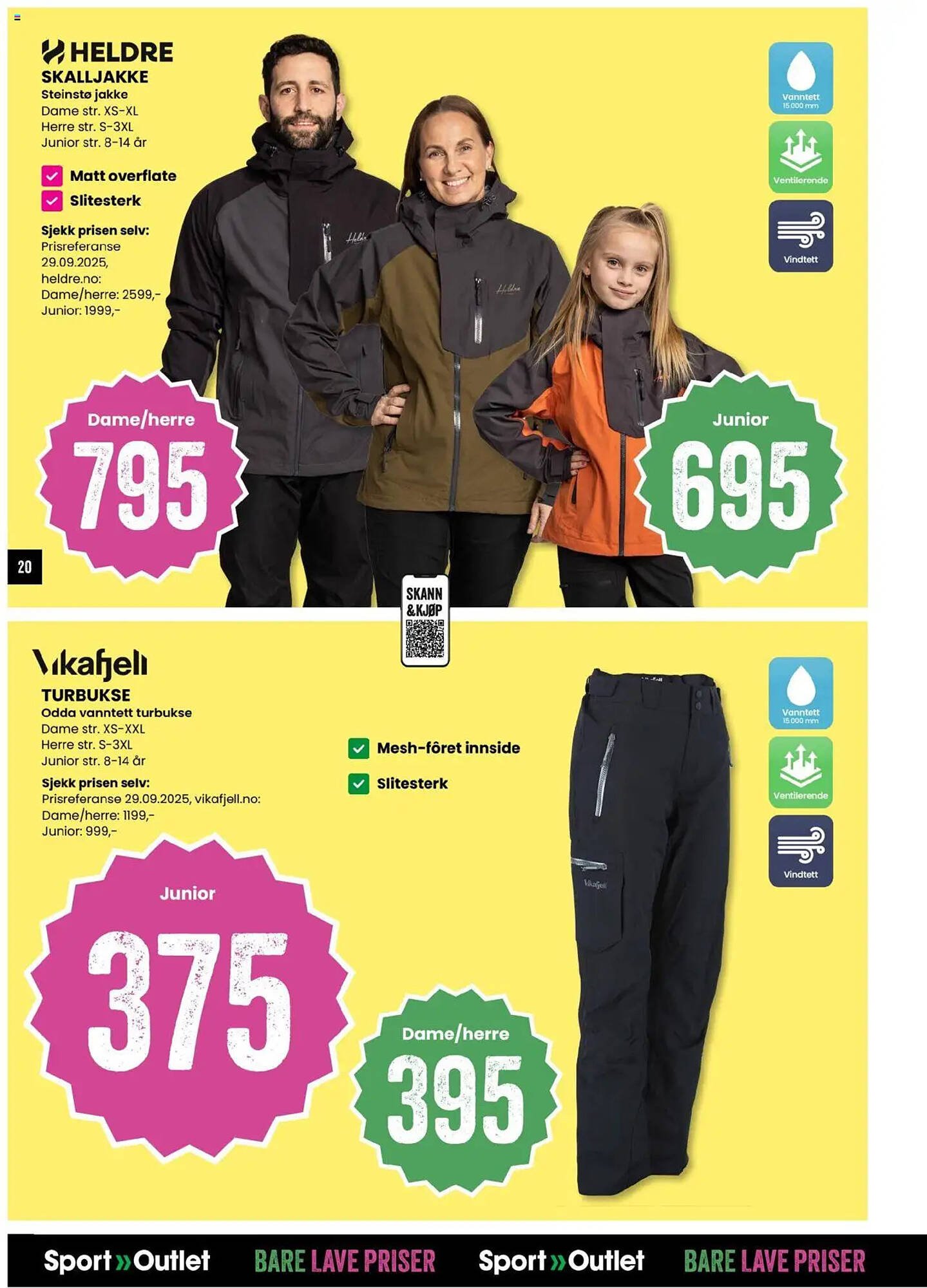 Sport Outlet kundeavis (2025-10-14 - 2025-10-19)
