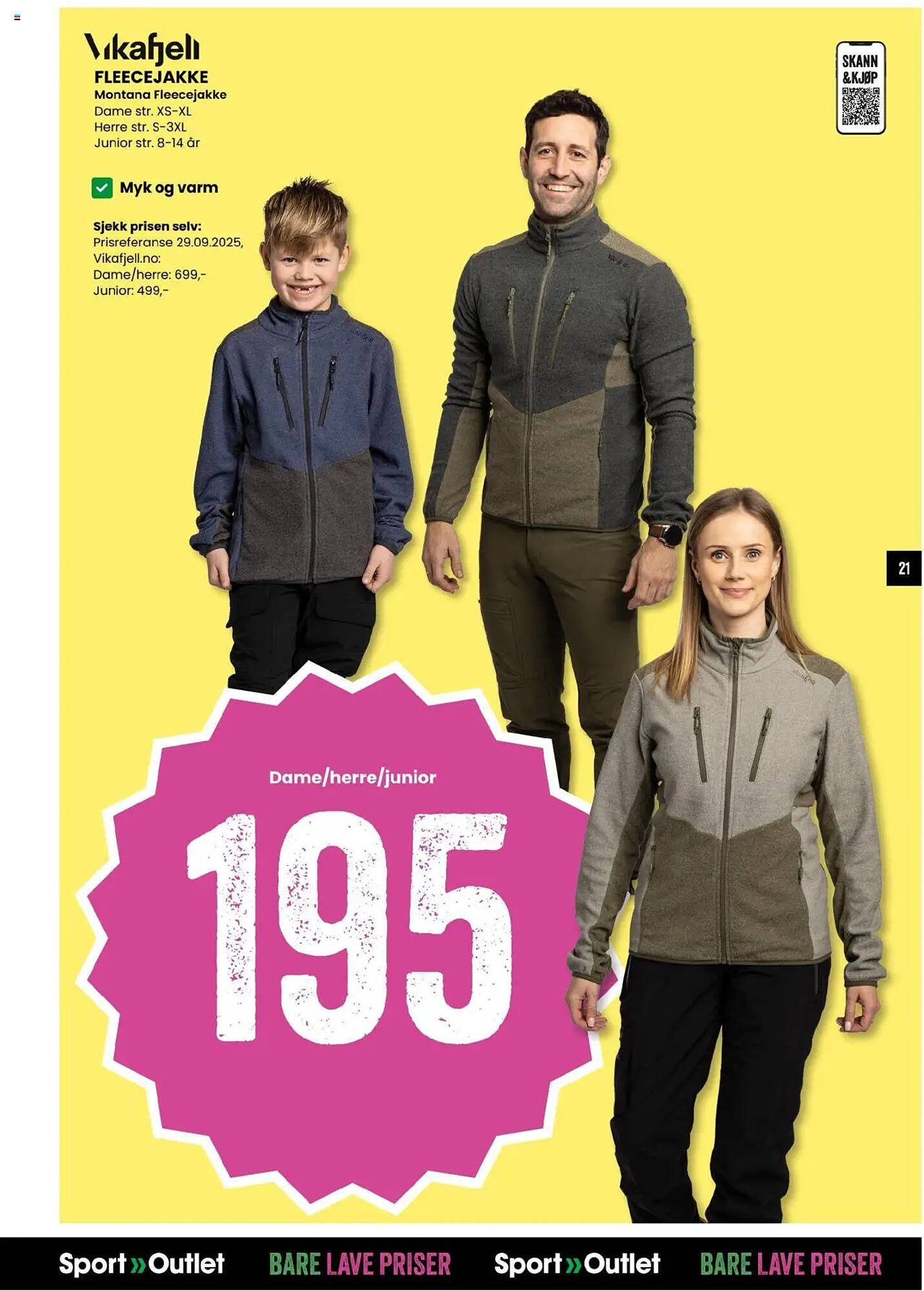 Sport Outlet kundeavis (2025-10-14 - 2025-10-19)