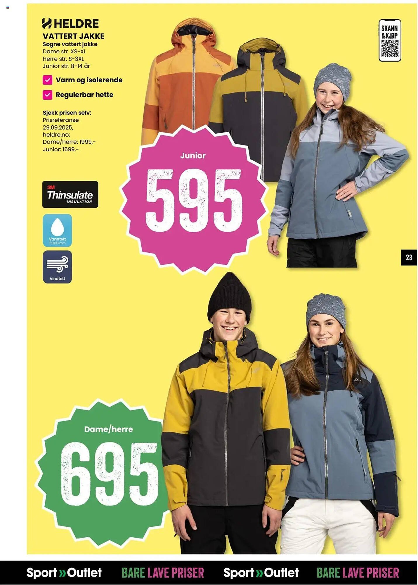 Sport Outlet kundeavis (2025-10-14 - 2025-10-19)