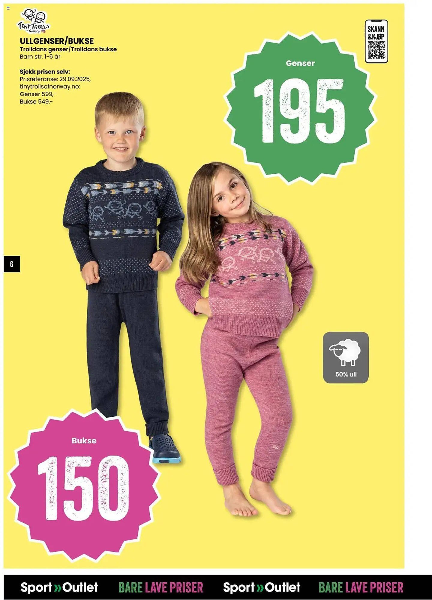 Sport Outlet kundeavis (2025-10-14 - 2025-10-19)
