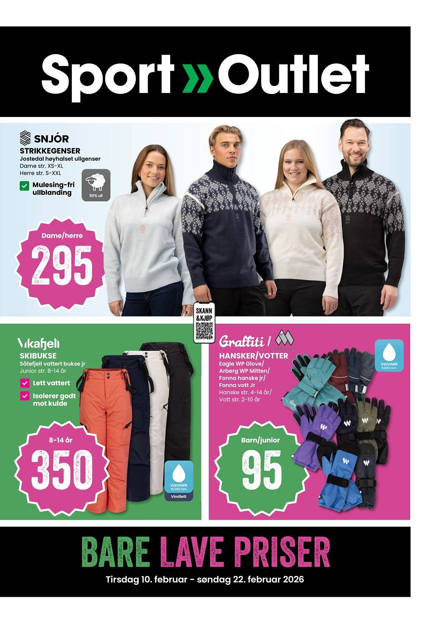 Sport Outlet kundeavis (2026-02-10 - 2026-02-23)