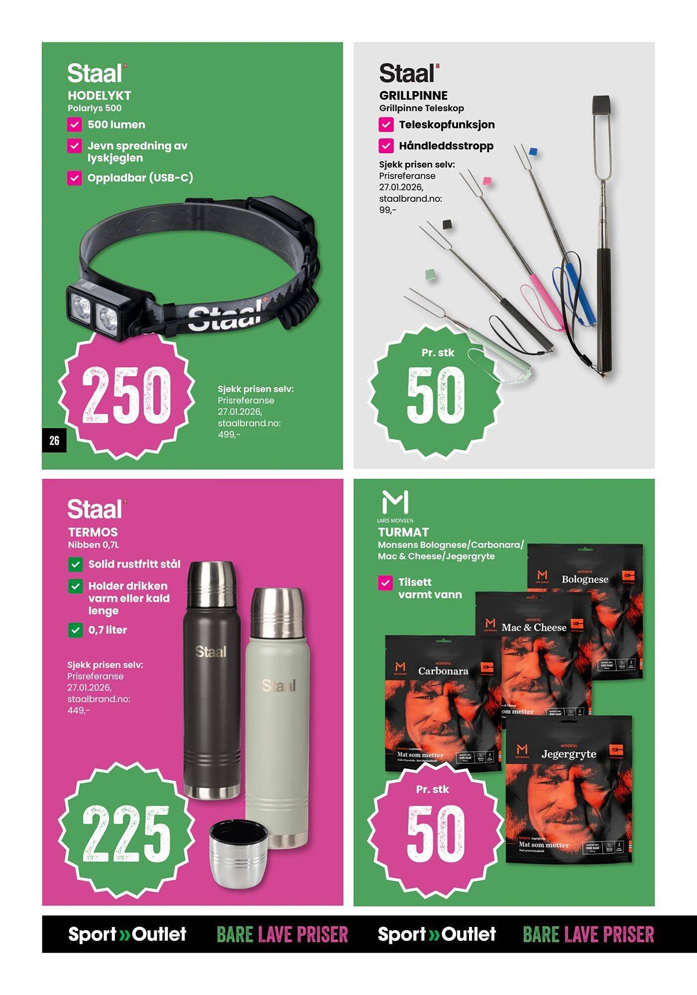 Sport Outlet kundeavis (2026-02-10 - 2026-02-23)