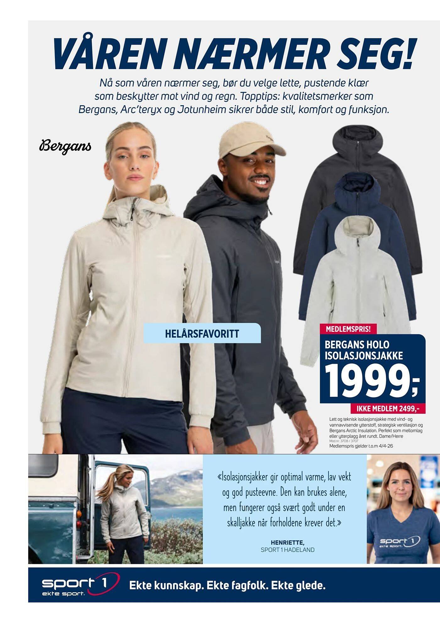 Sport 1 kundeavis (2026-03-15 - 2026-04-05)