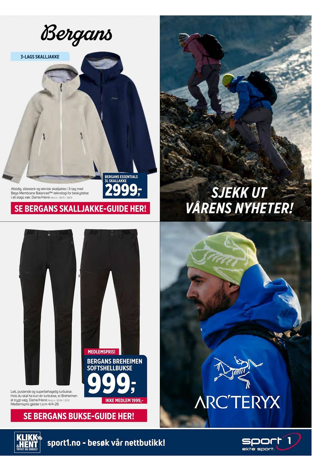 Sport 1 kundeavis (2026-03-15 - 2026-04-05)