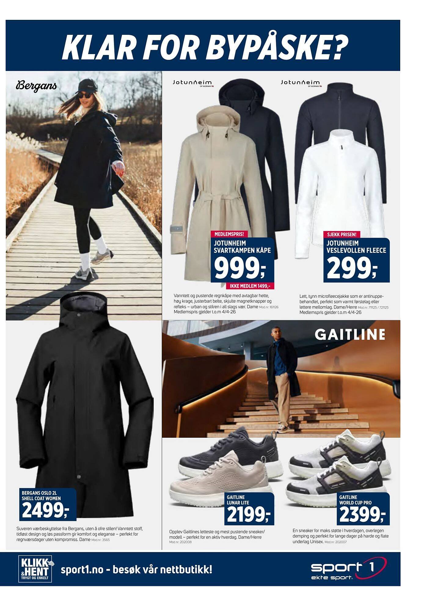 Sport 1 kundeavis (2026-03-15 - 2026-04-05)