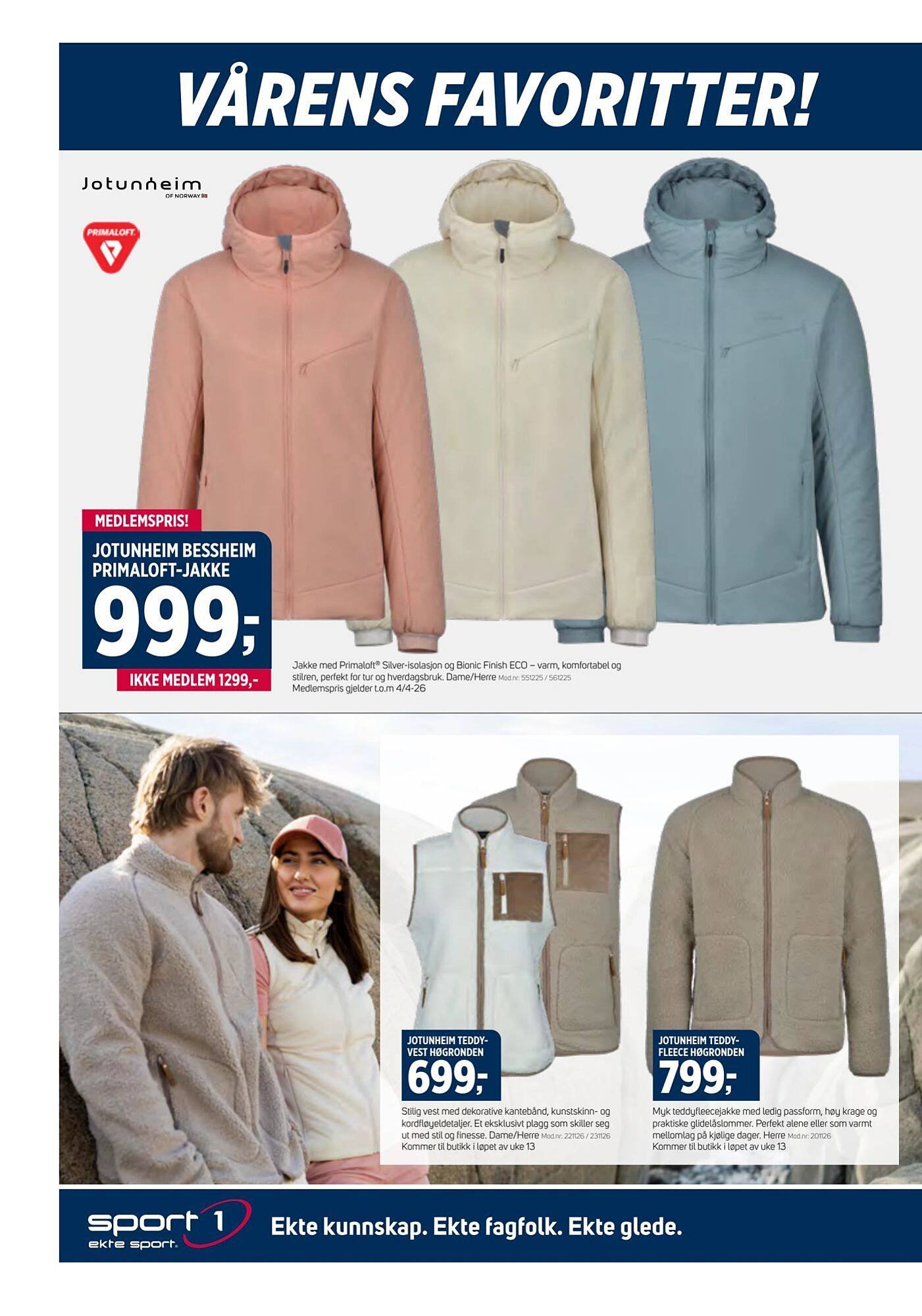 Sport 1 kundeavis (2026-03-15 - 2026-04-05)