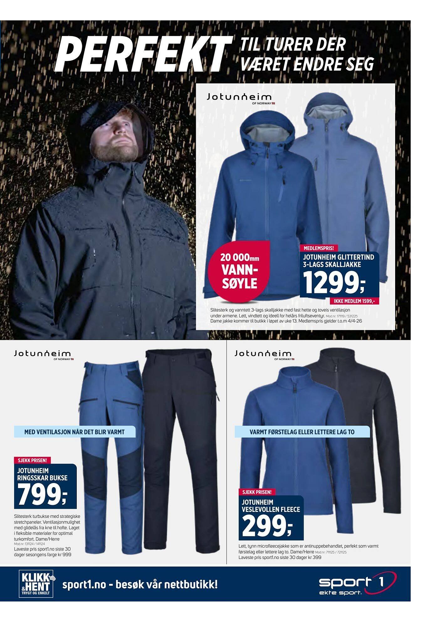 Sport 1 kundeavis (2026-03-15 - 2026-04-05)