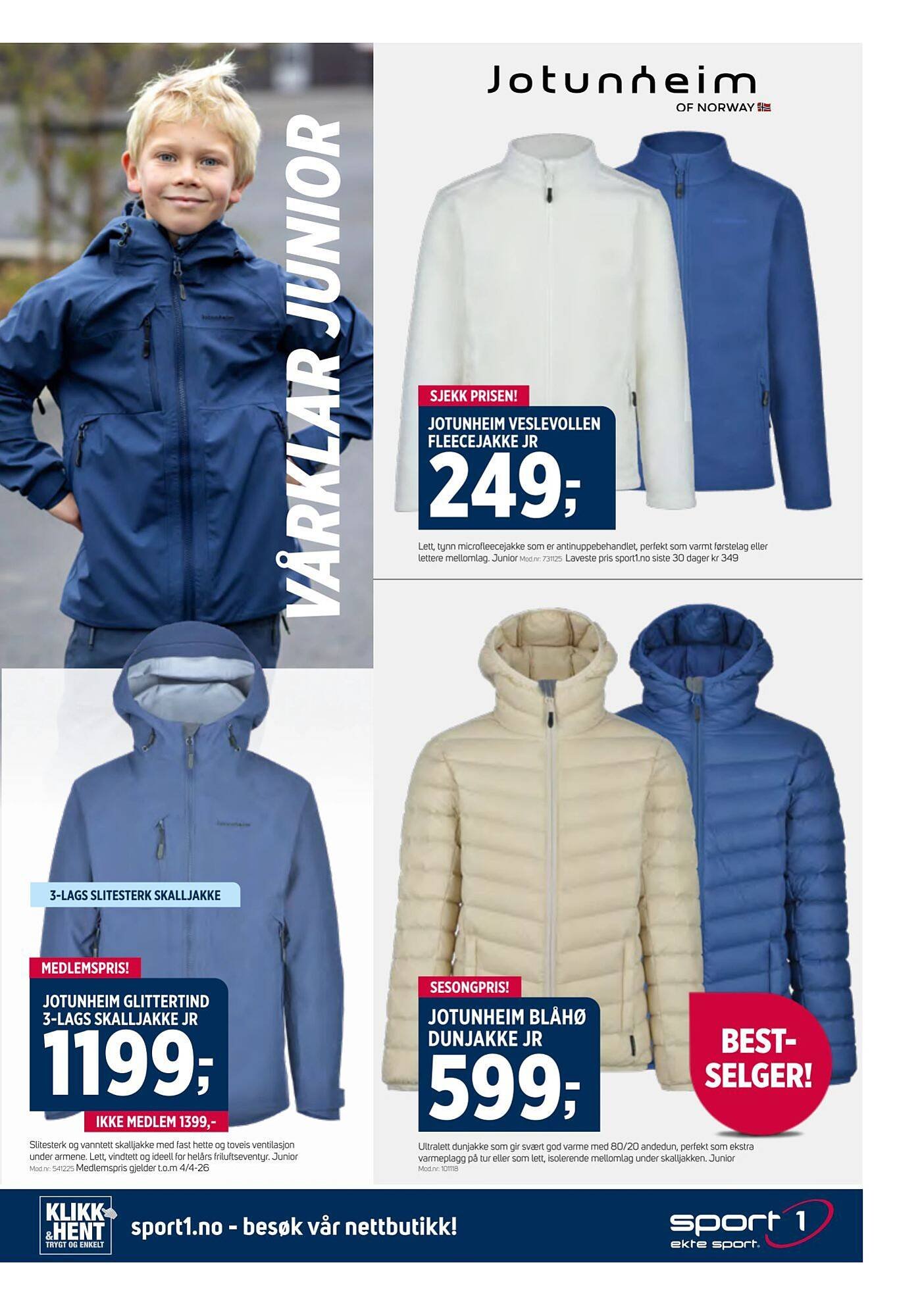 Sport 1 kundeavis (2026-03-15 - 2026-04-05)