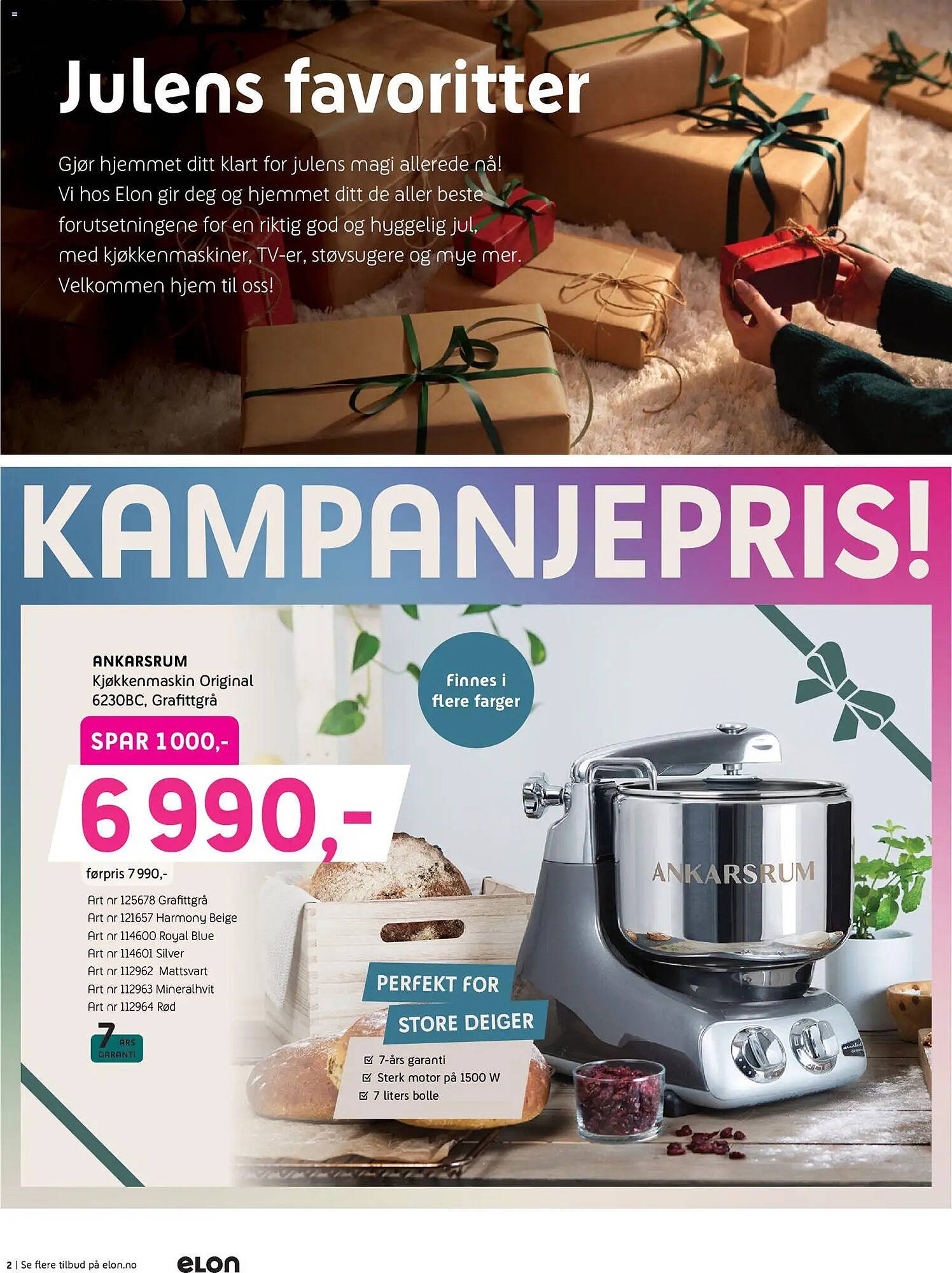 ELON kundeavis (2025-12-08 - 2025-12-23)