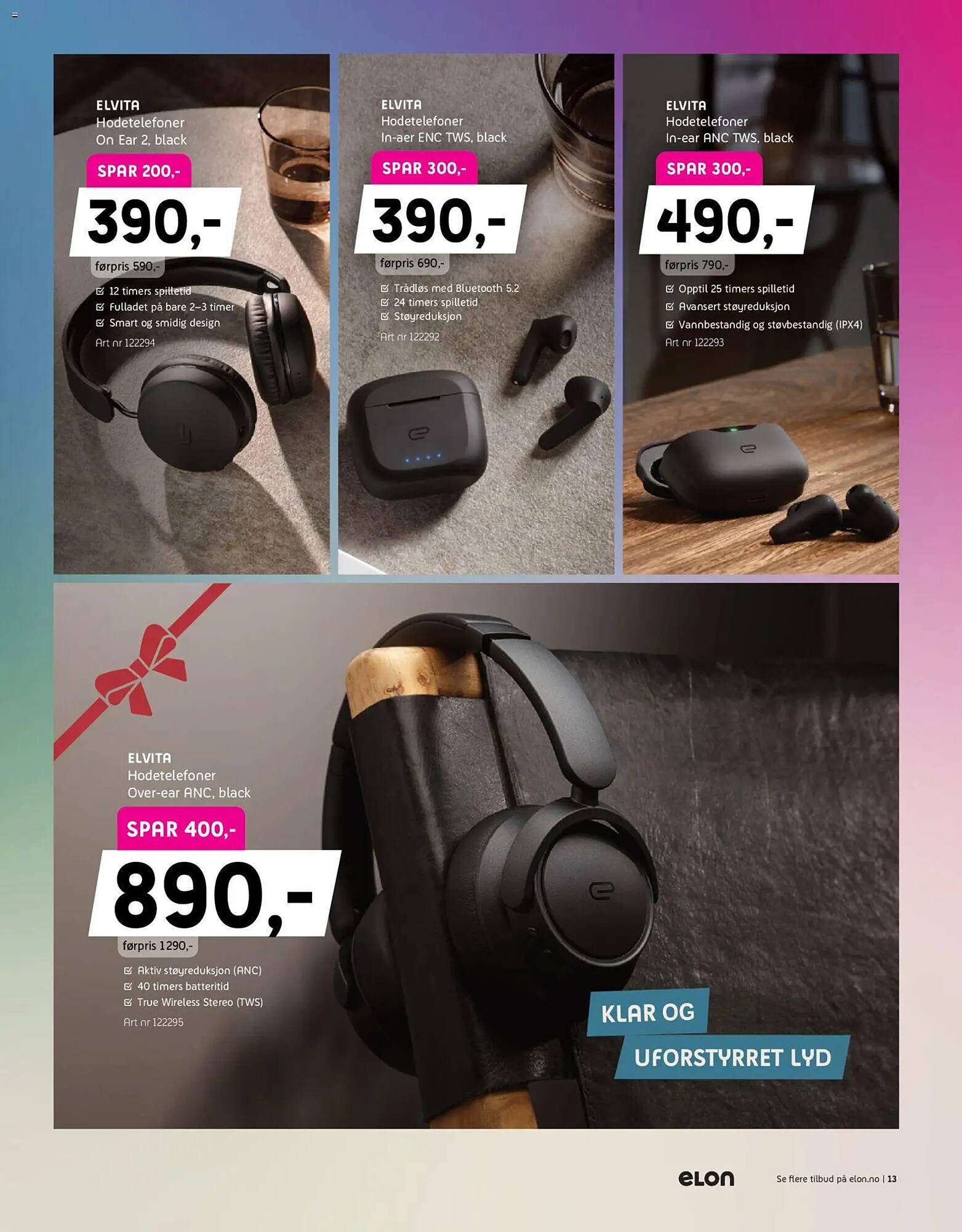 ELON kundeavis (2025-12-08 - 2025-12-23)