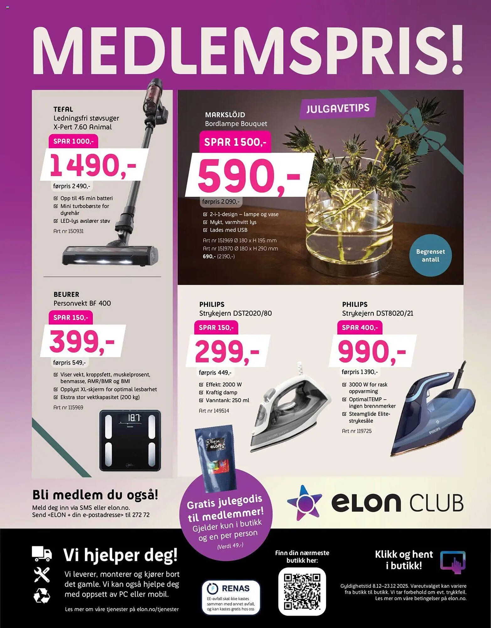 ELON kundeavis (2025-12-08 - 2025-12-23)