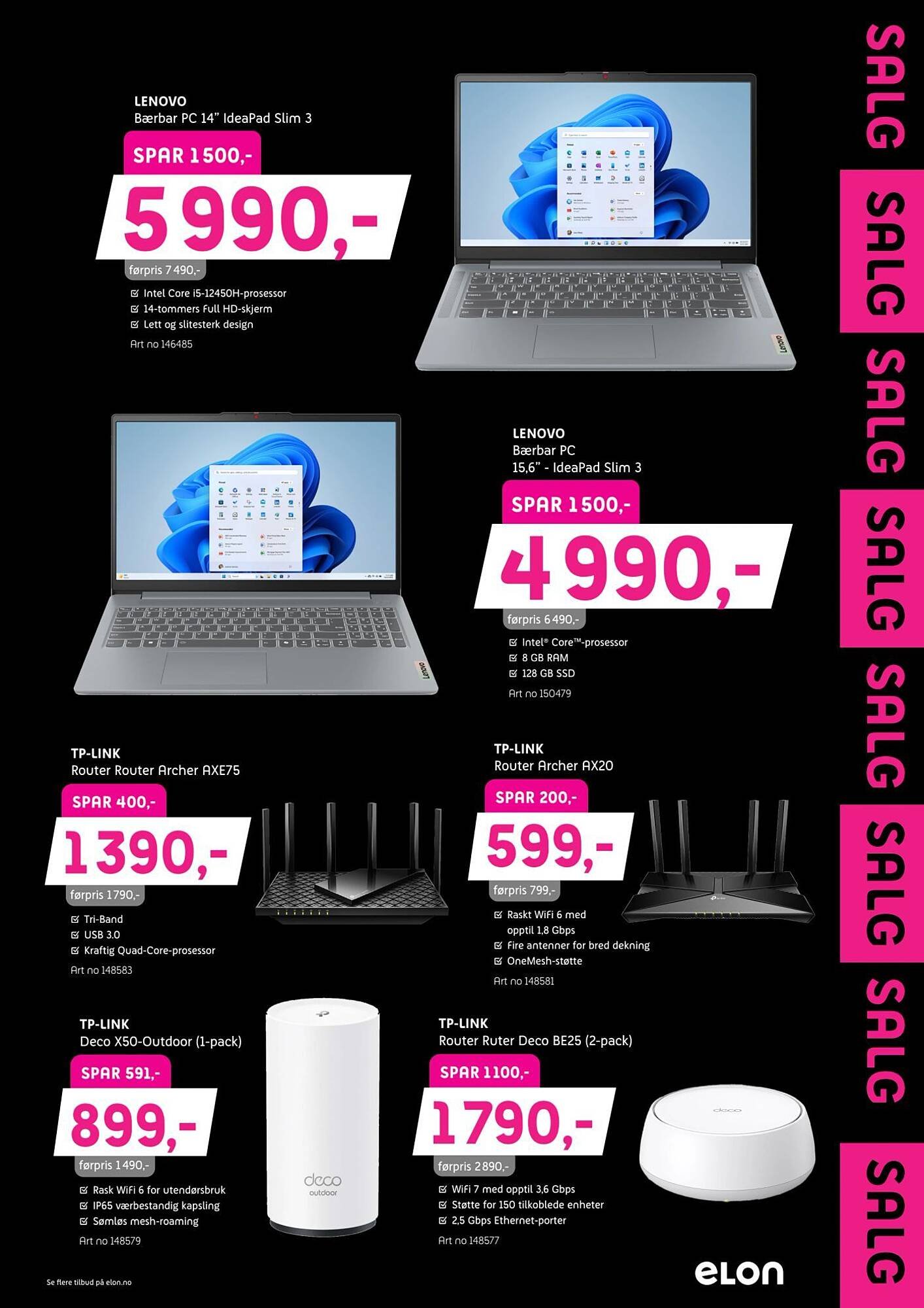 ELON kundeavis (2025-12-25 - 2026-01-12)