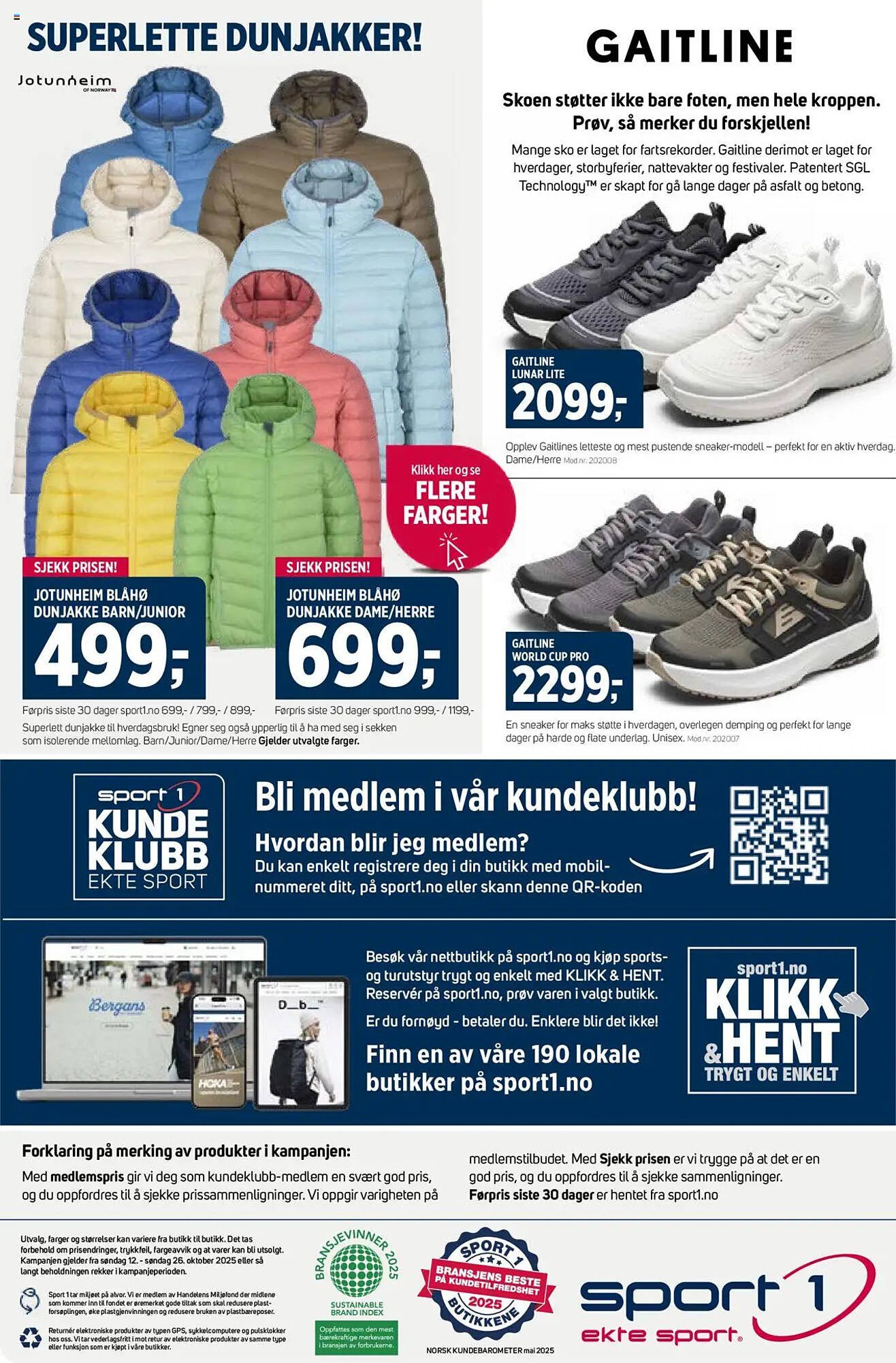 Sport 1 kundeavis (2025-10-12 - 2025-10-26)