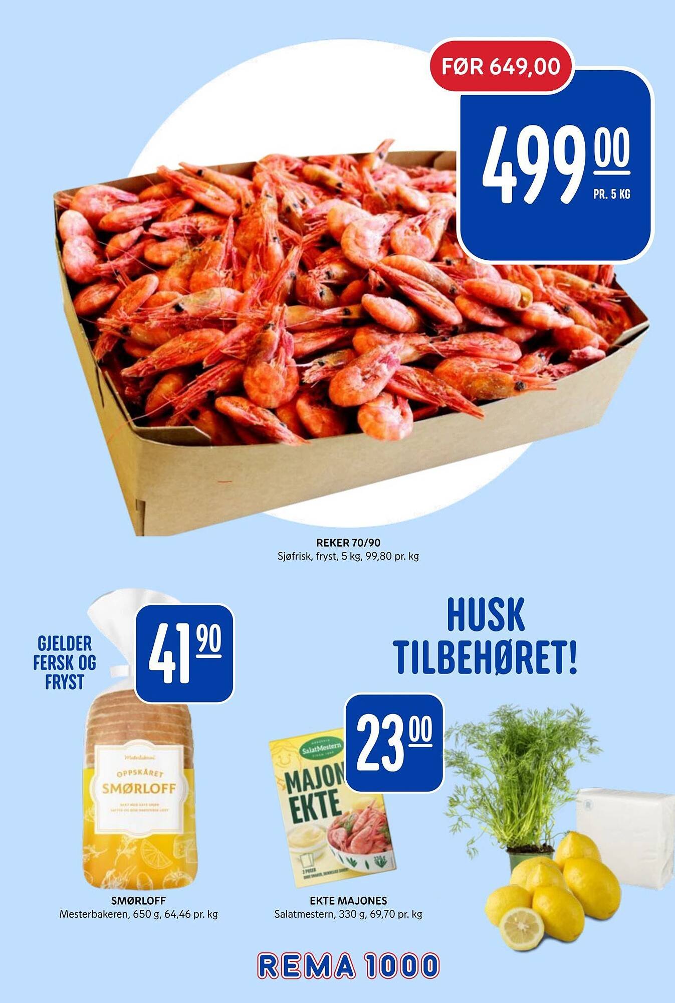 Rema 1000 kundeavis (2026-04-13 - 2026-04-19)