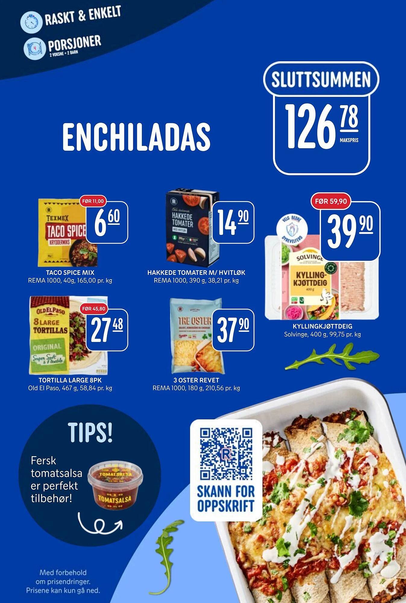 Rema 1000 kundeavis (2026-04-13 - 2026-04-19)