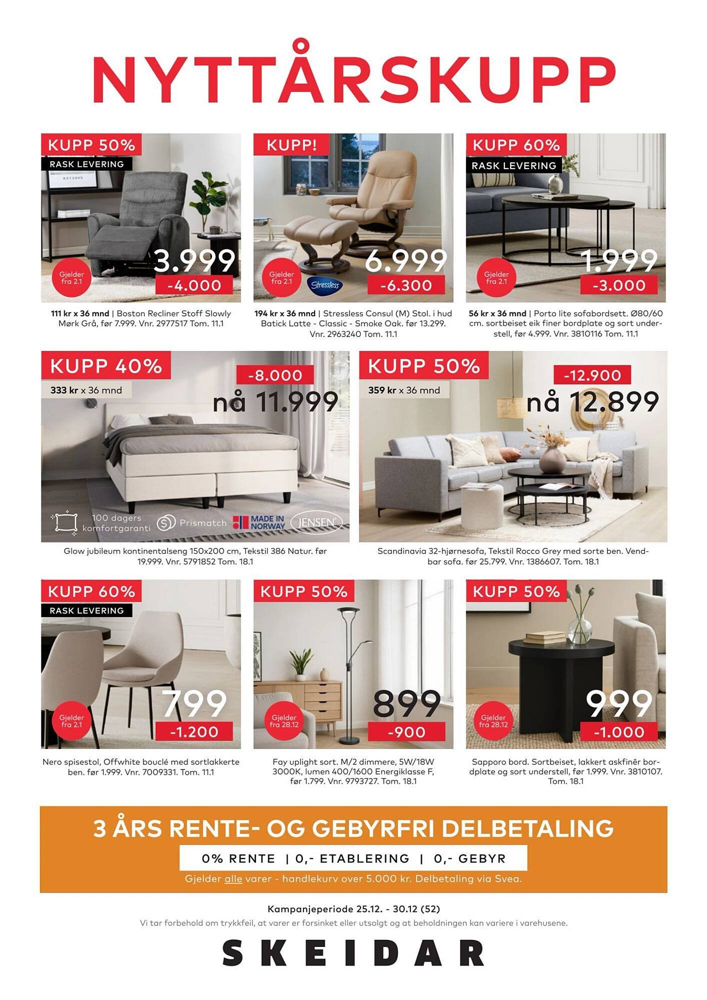 Skeidar kundeavis (2025-12-25 - 2025-12-31)