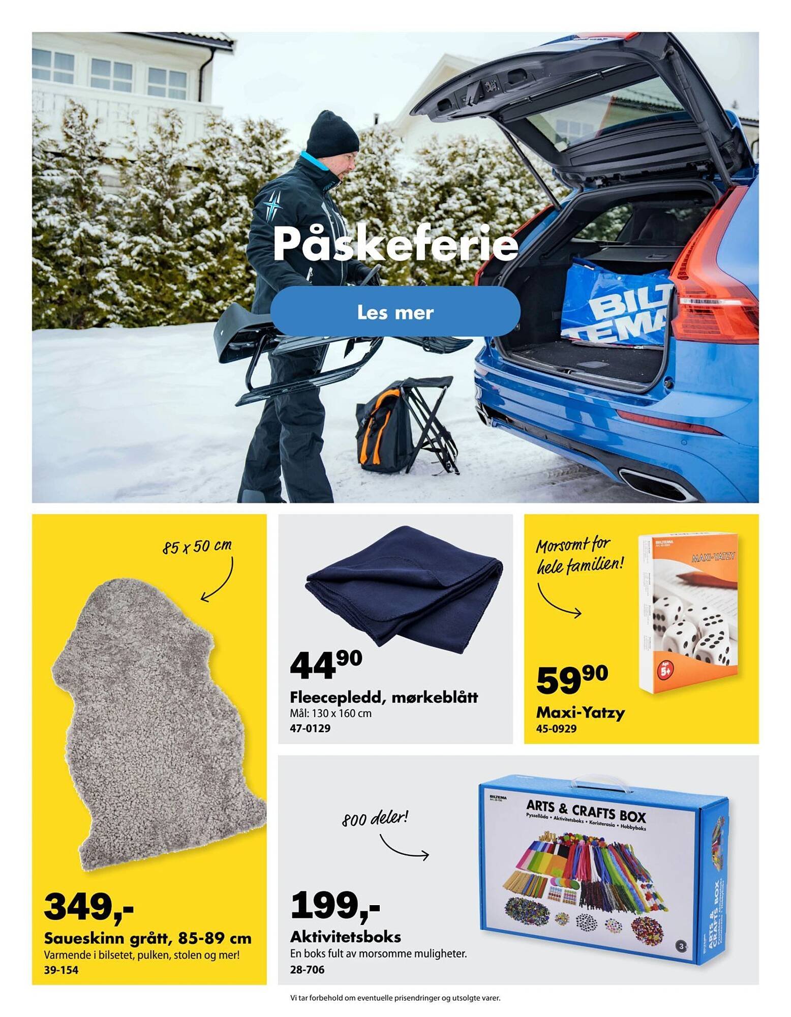 Biltema kundeavis (2026-03-01 - 2026-04-01)