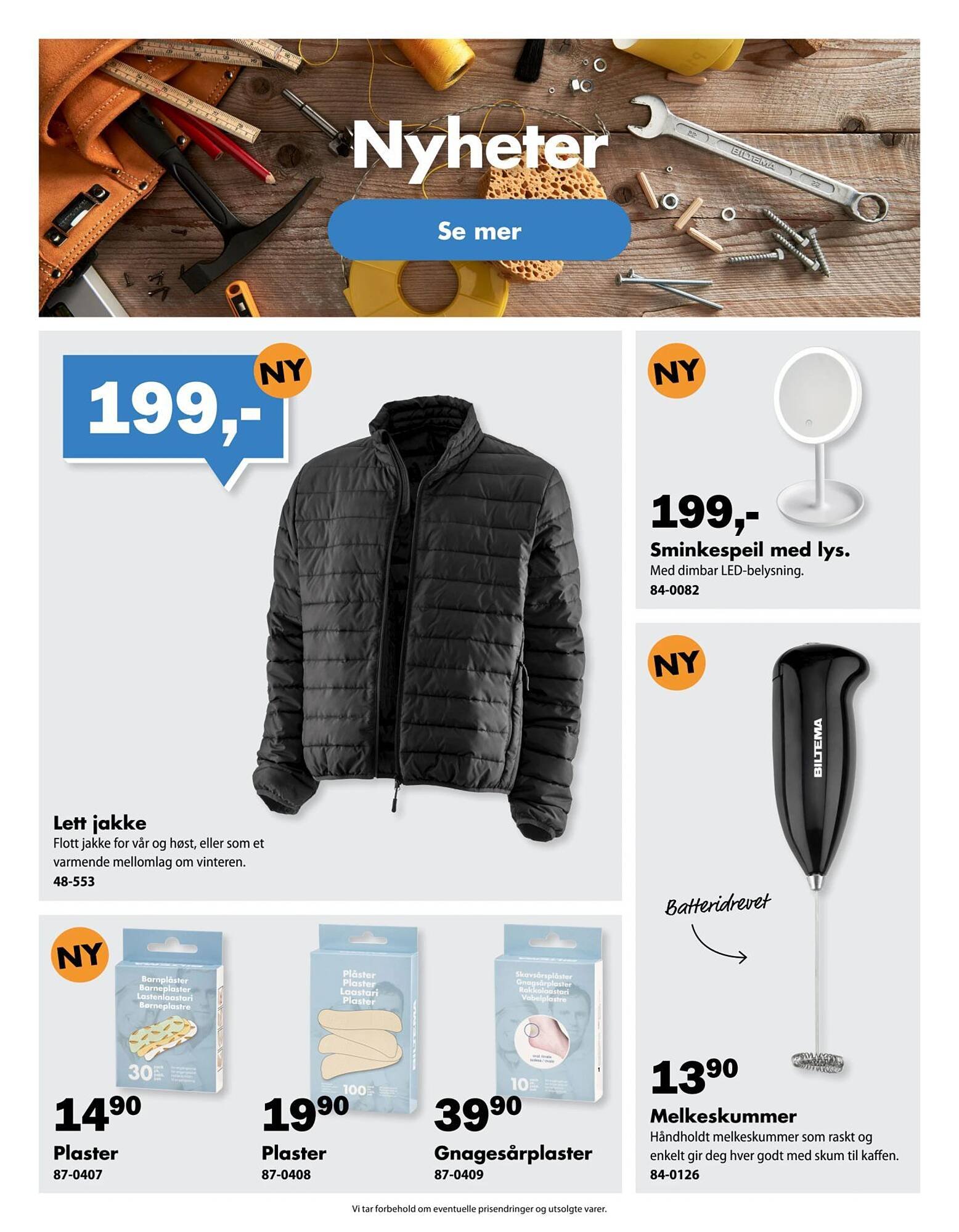 Biltema kundeavis (2026-03-01 - 2026-04-01)