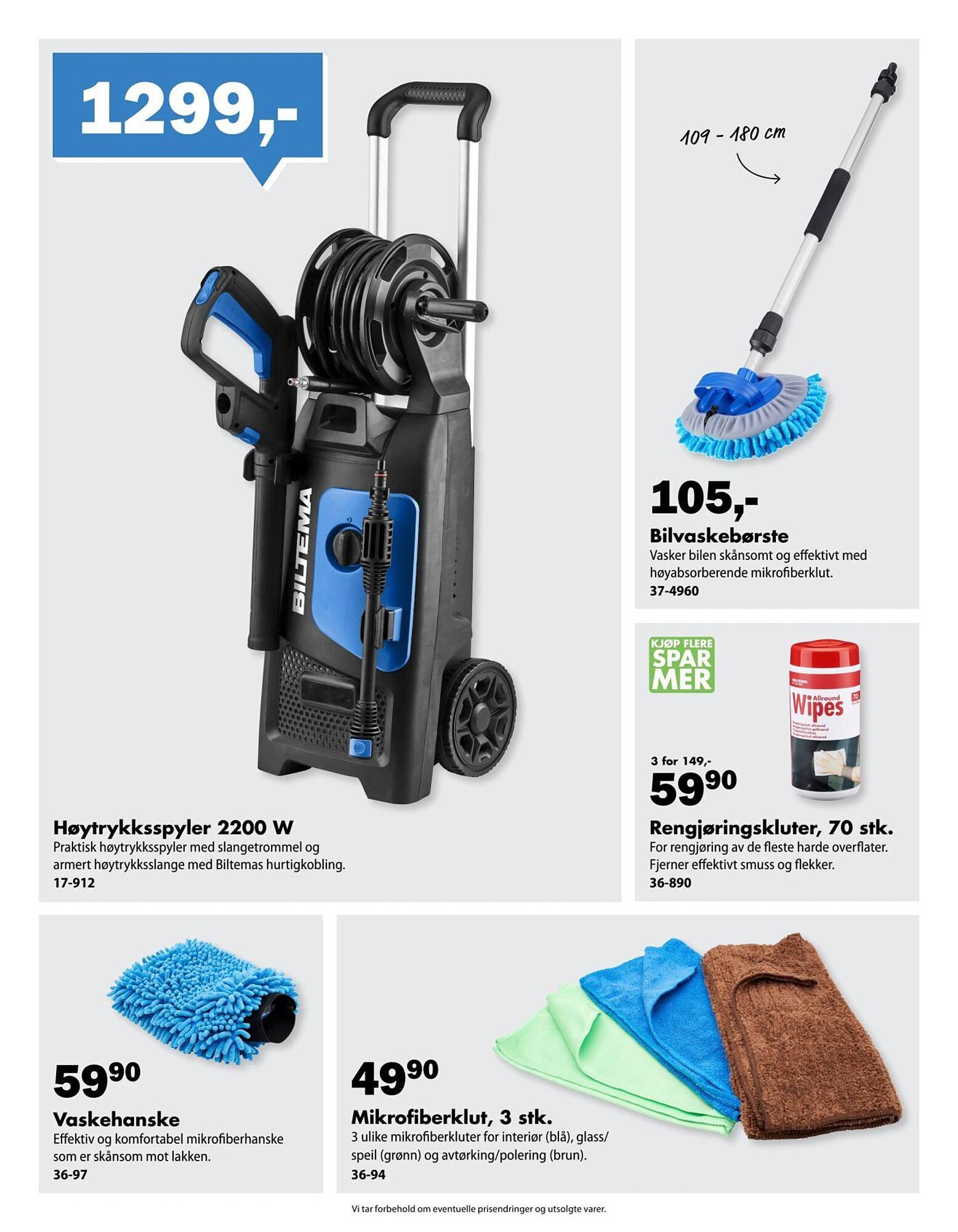 Biltema kundeavis (2026-03-01 - 2026-04-01)