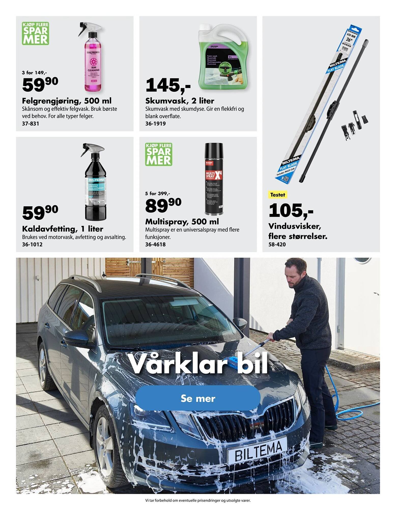 Biltema kundeavis (2026-03-01 - 2026-04-01)