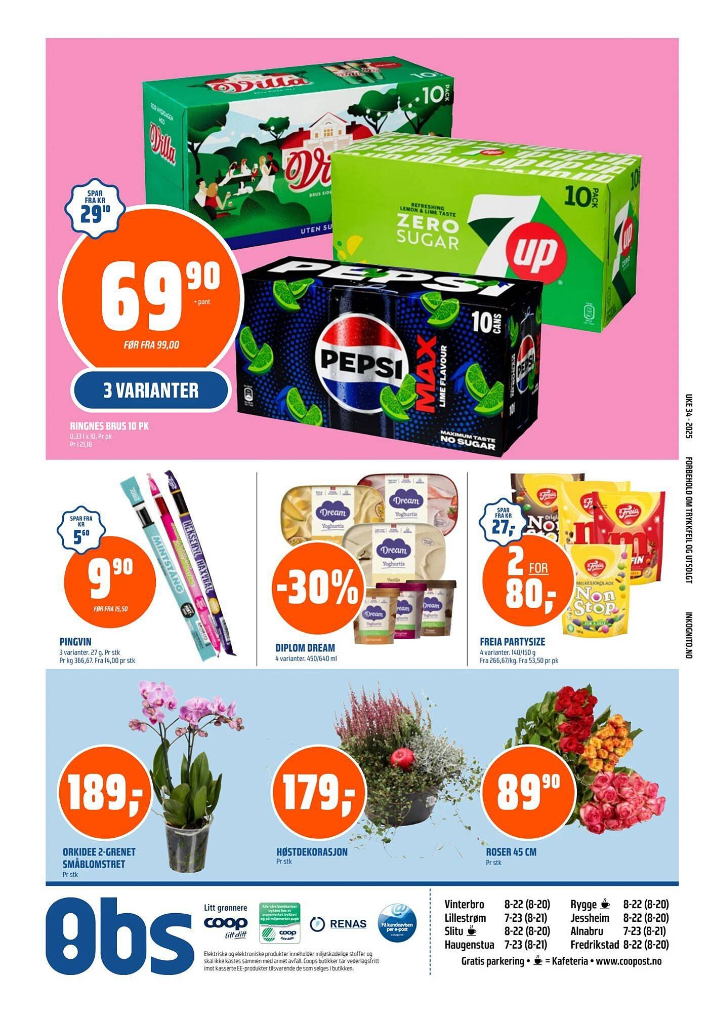 Coop Obs kundeavis (2025-08-17 - 2025-08-23)